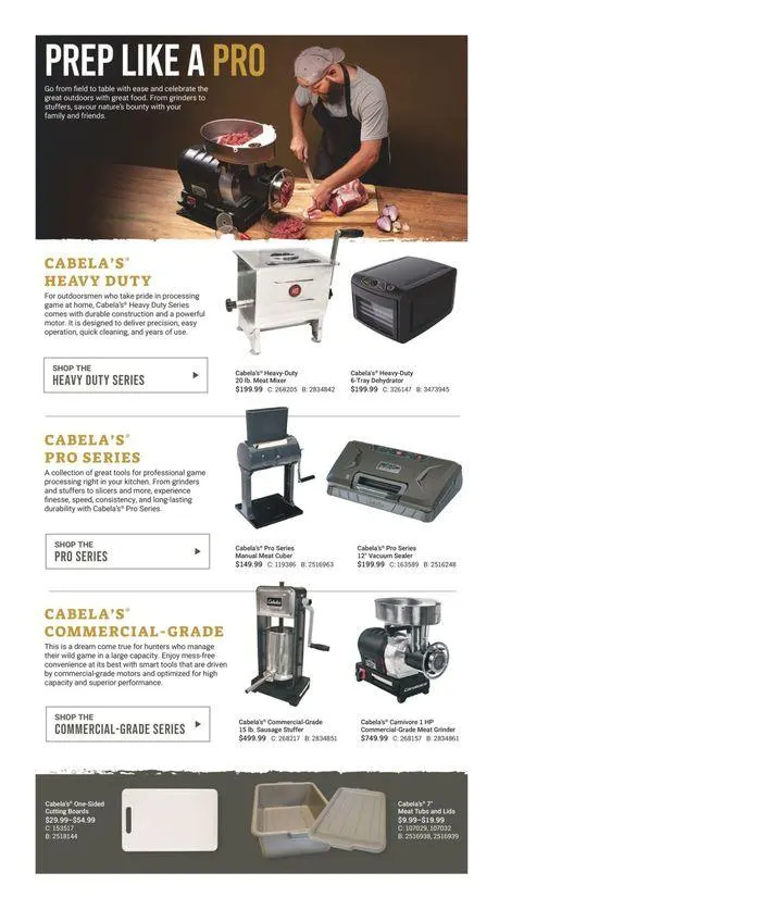 Big Game Season It's Here from August 29 to September 29 2024 - flyer page 19