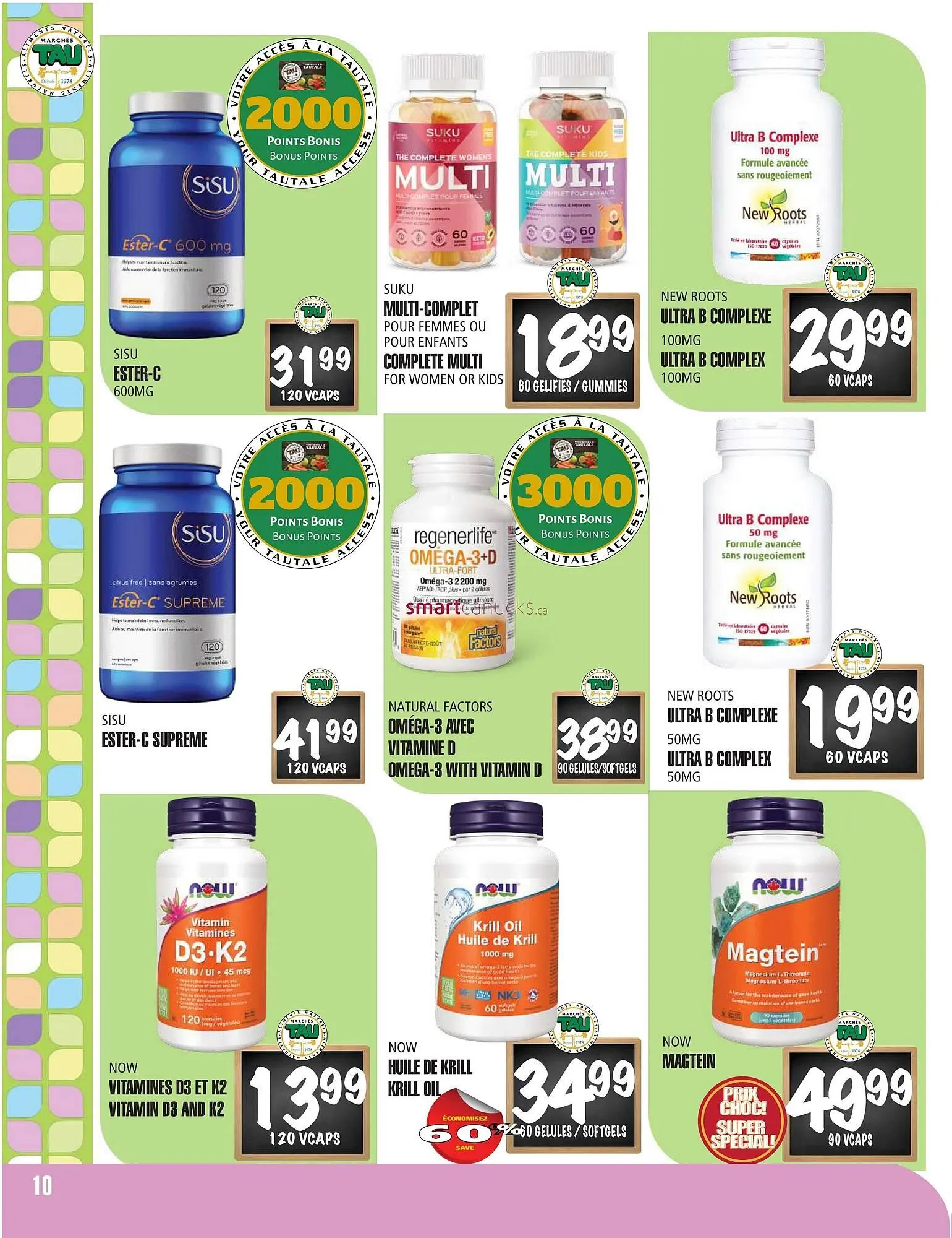 Marches Tau flyer from March 31 to April 13 2025 - flyer page 10