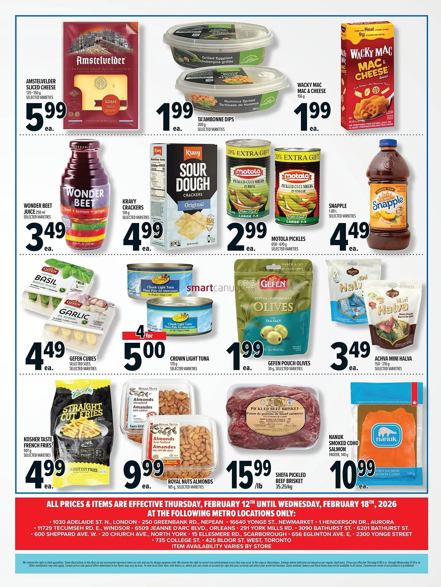 Metro flyer from February 12 to February 18 2026 - flyer page 3