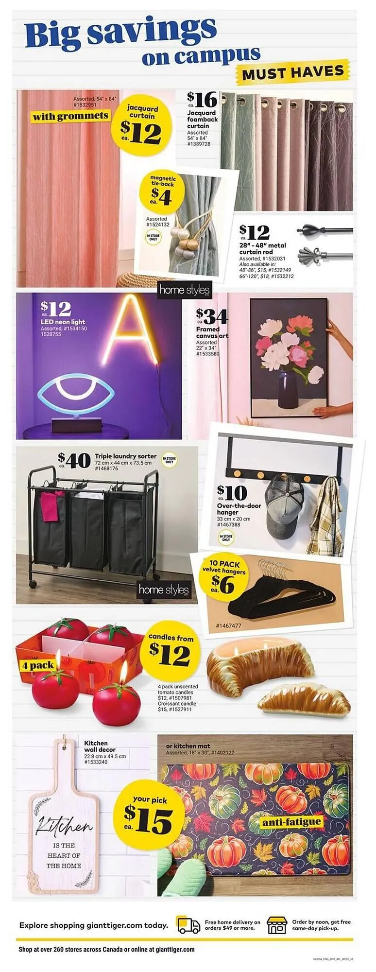 Giant Tiger flyer from August 28 to September 3 2025 - flyer page 12