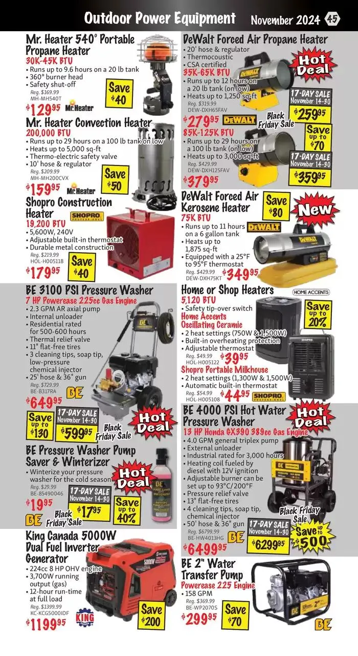 KMS Tools November 2024 Black Friday Sale from November 1 to November 15 2024 - flyer page 45
