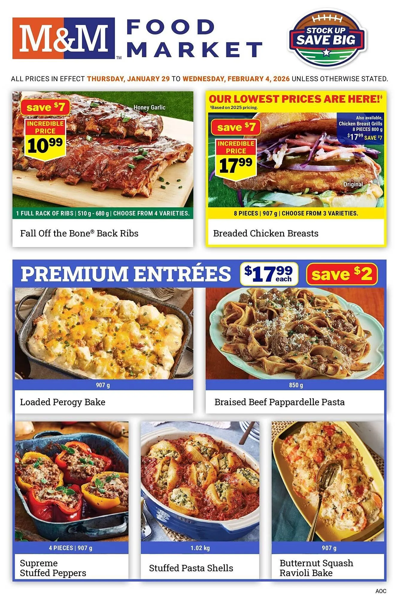 M & M Food Market flyer - 1