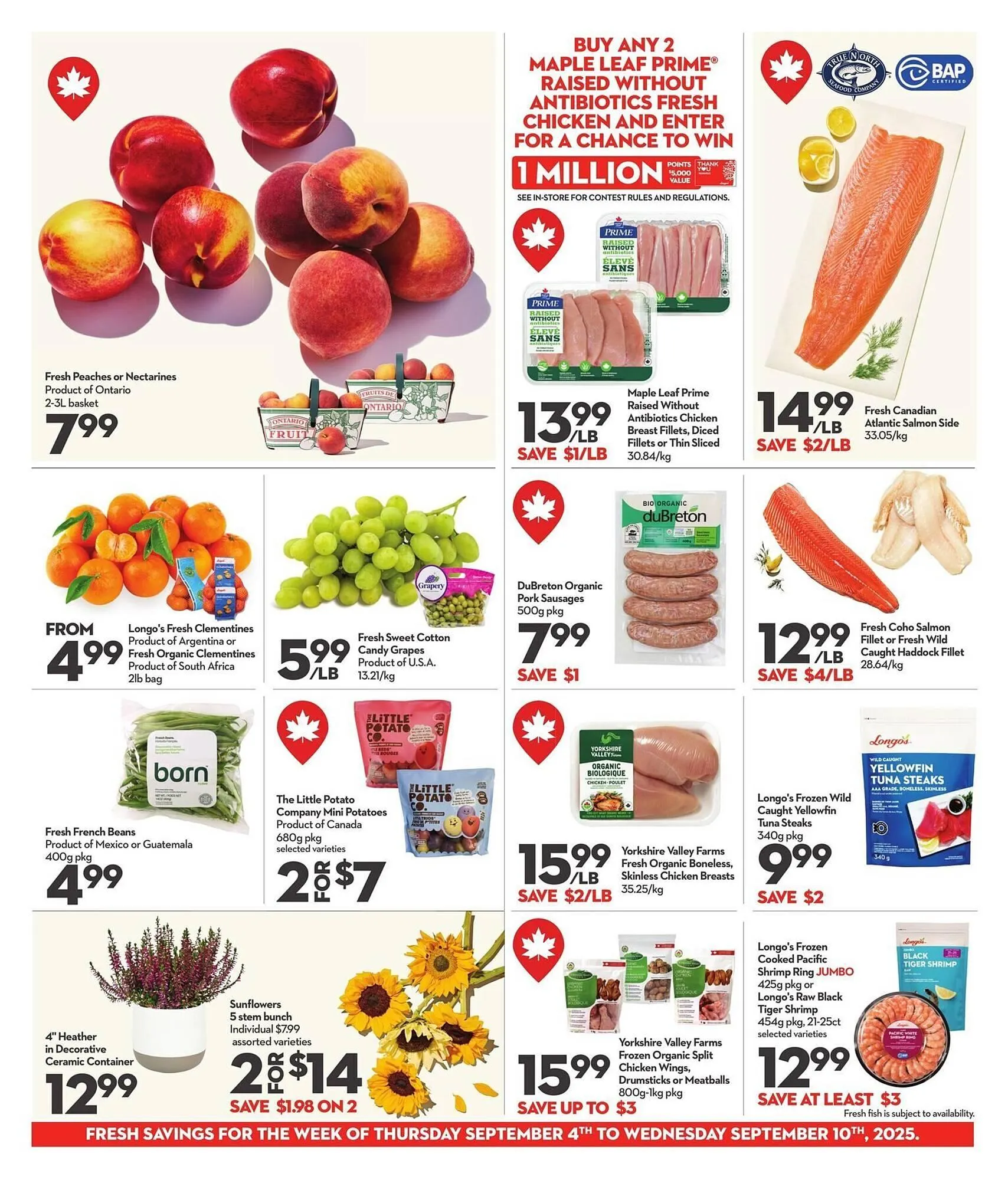 Longo's flyer from September 4 to September 11 2025 - flyer page 5