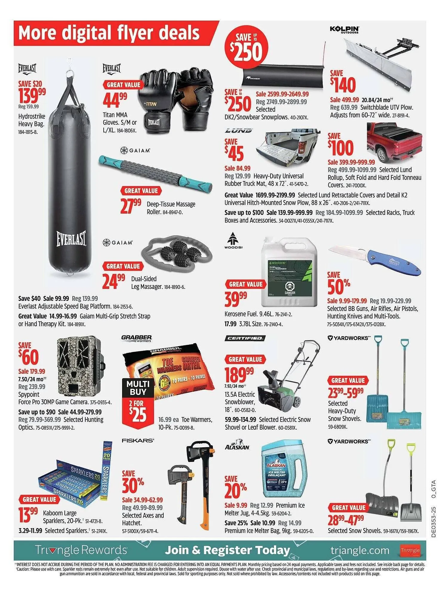 Canadian Tire flyer from December 25 to January 1 2026 - flyer page 9