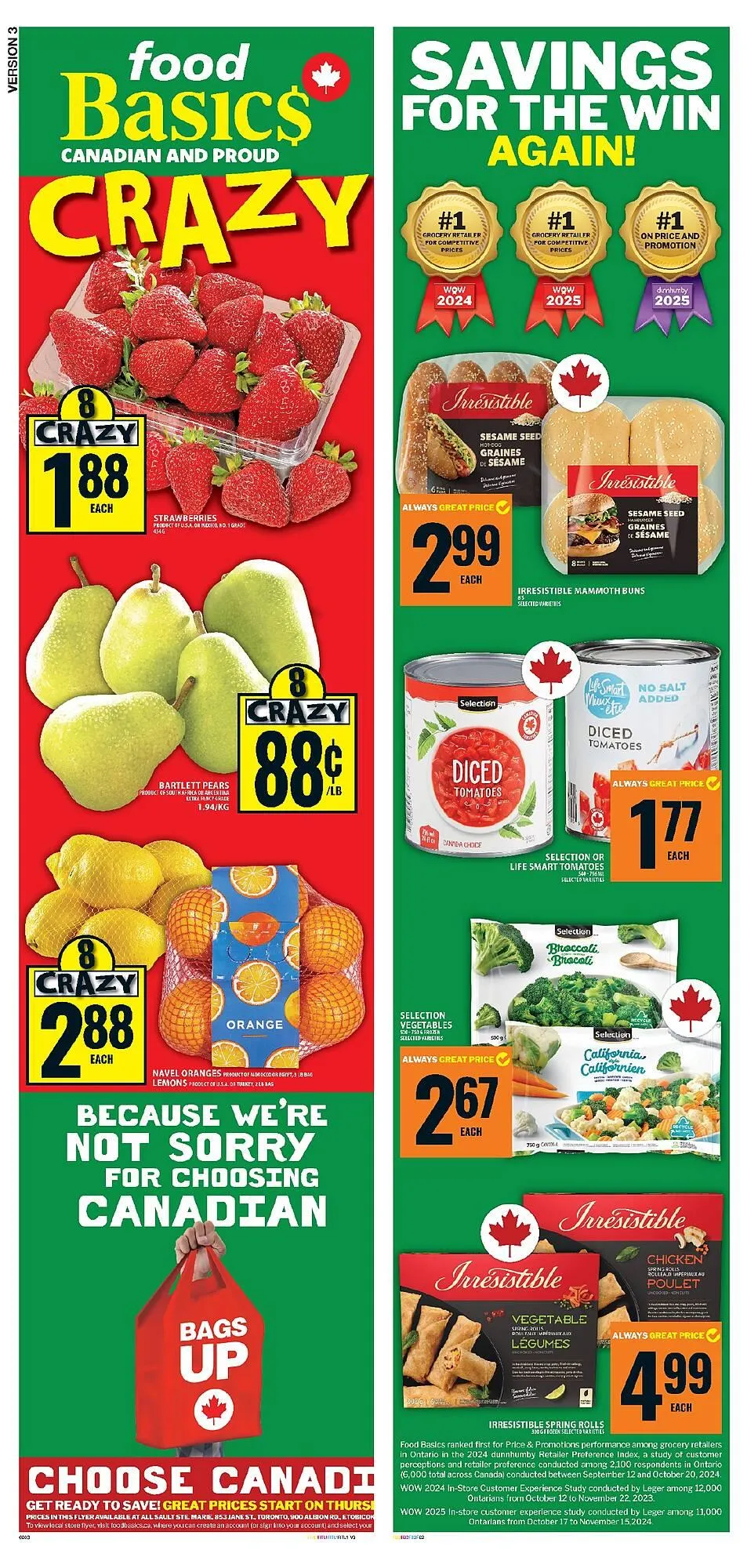 Food Basics flyer from April 24 to April 30 2025 - flyer page 2