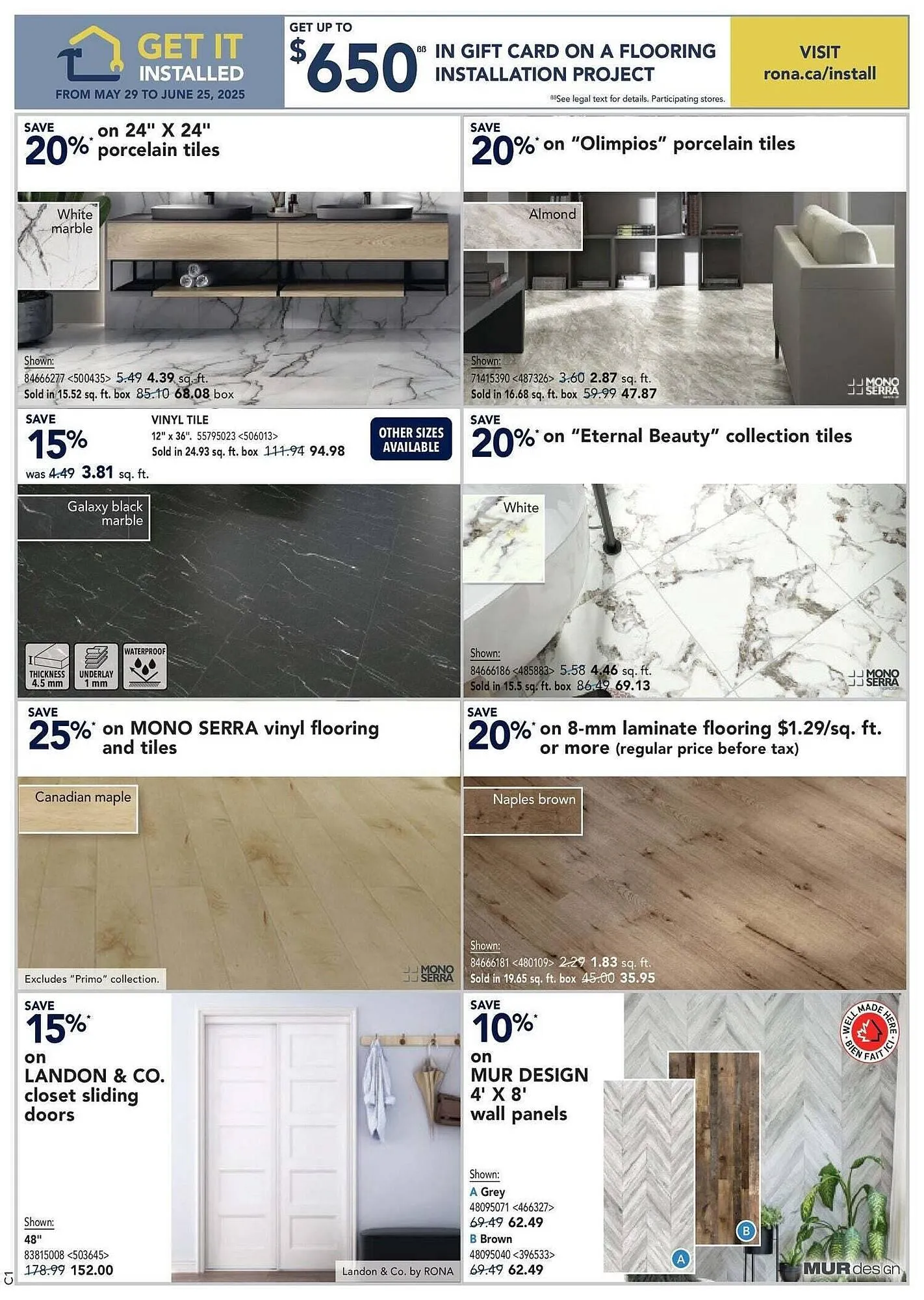 RONA flyer from May 30 to June 9 2025 - flyer page 14