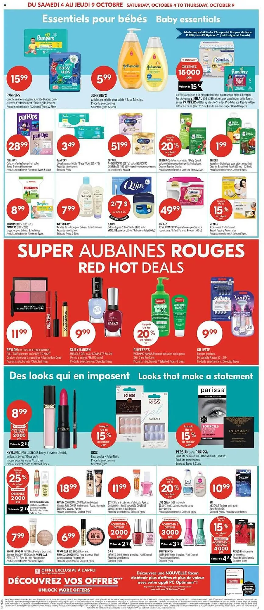 Pharmaprix flyer from October 3 to October 9 2025 - flyer page 14