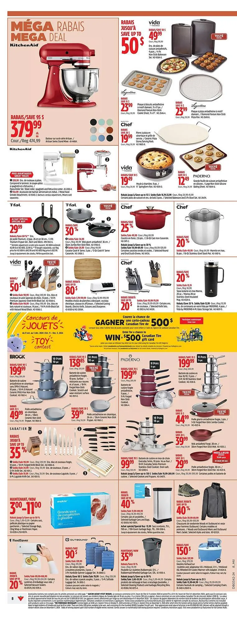 Canadian Tire flyer from October 10 to October 23 2024 - flyer page 8