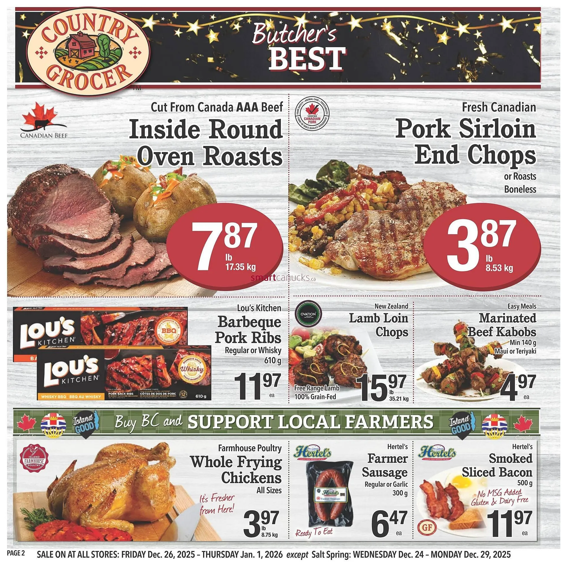 Country Grocer flyer from December 26 to January 1 2026 - flyer page 2