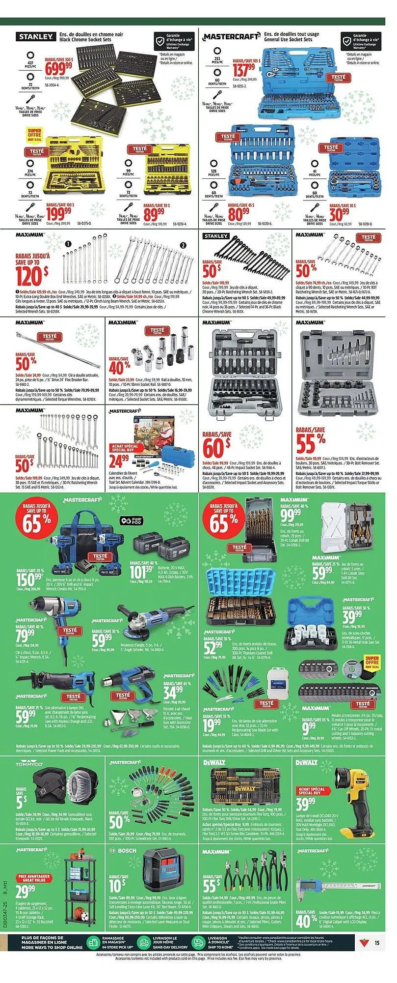Canadian Tire flyer from November 13 to November 21 2025 - flyer page 21