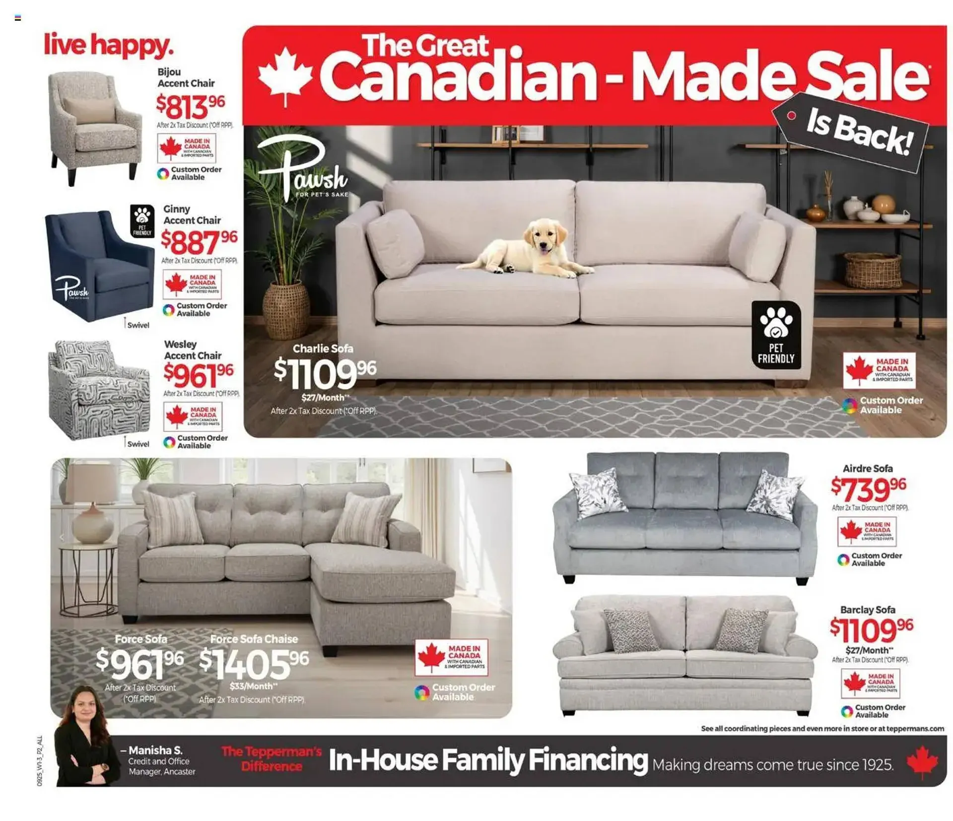 Tepperman's flyer from September 11 to September 18 2025 - flyer page 4