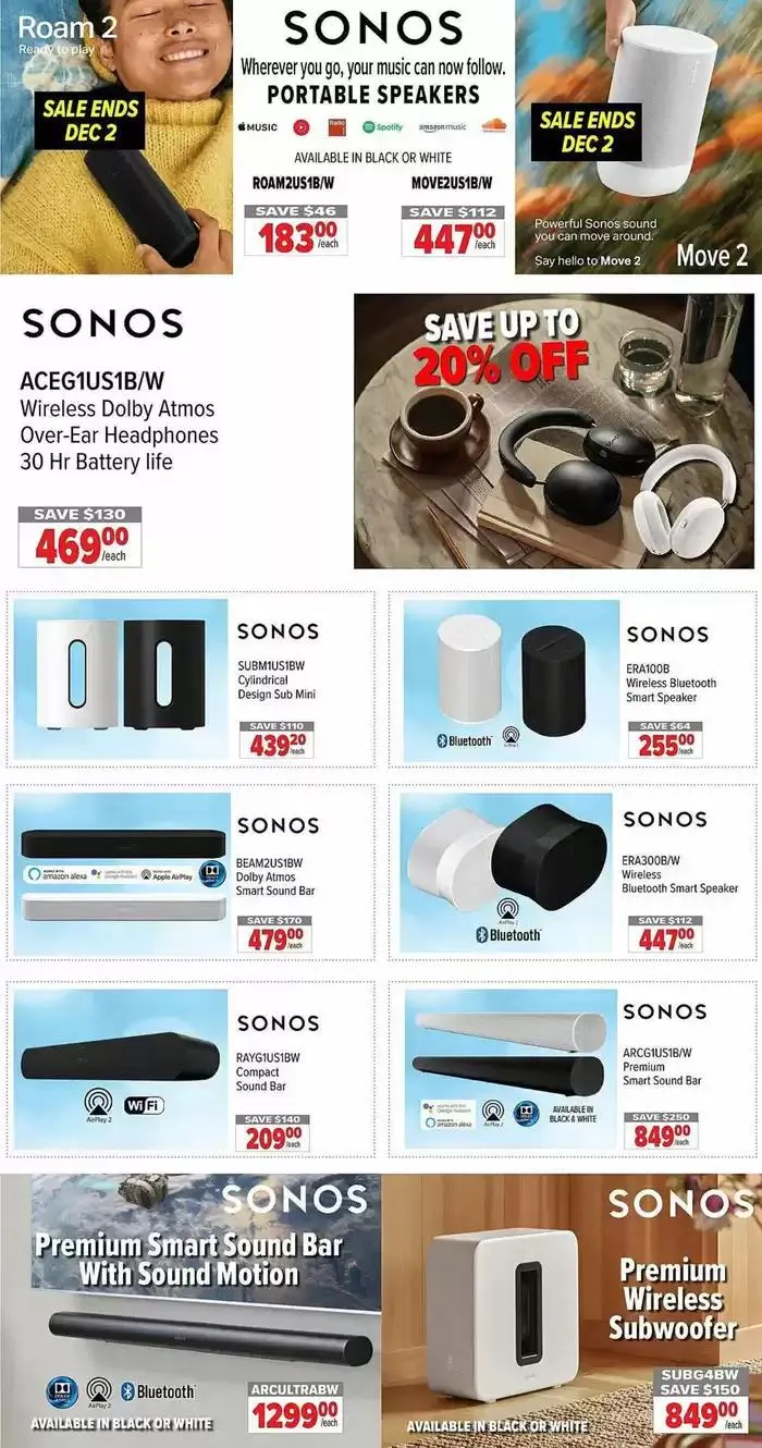 2001 Audio Video weekly flyer from November 29 to December 6 2024 - flyer page 11