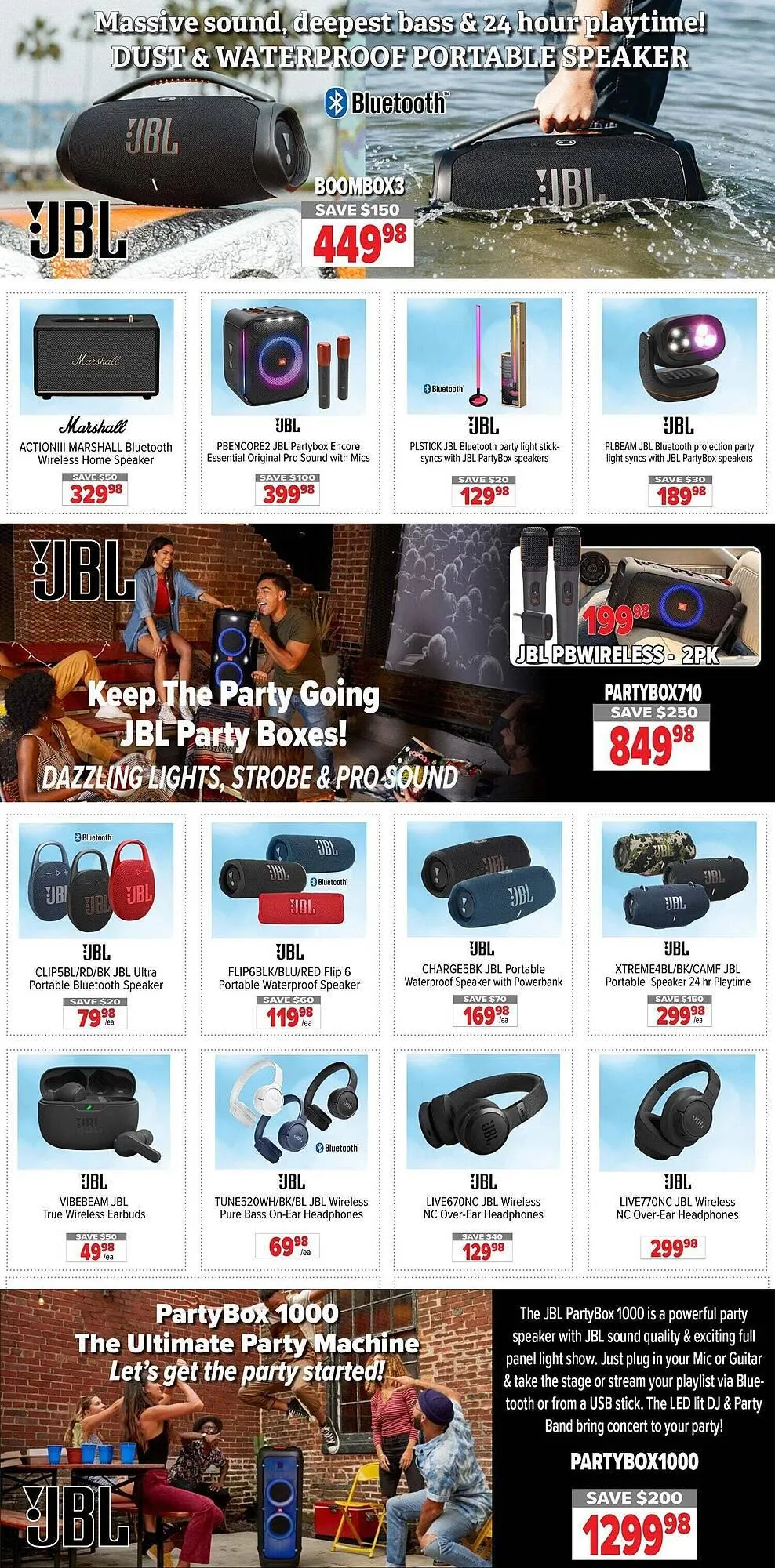 2001 Audio Video flyer from March 21 to March 28 2025 - flyer page 6