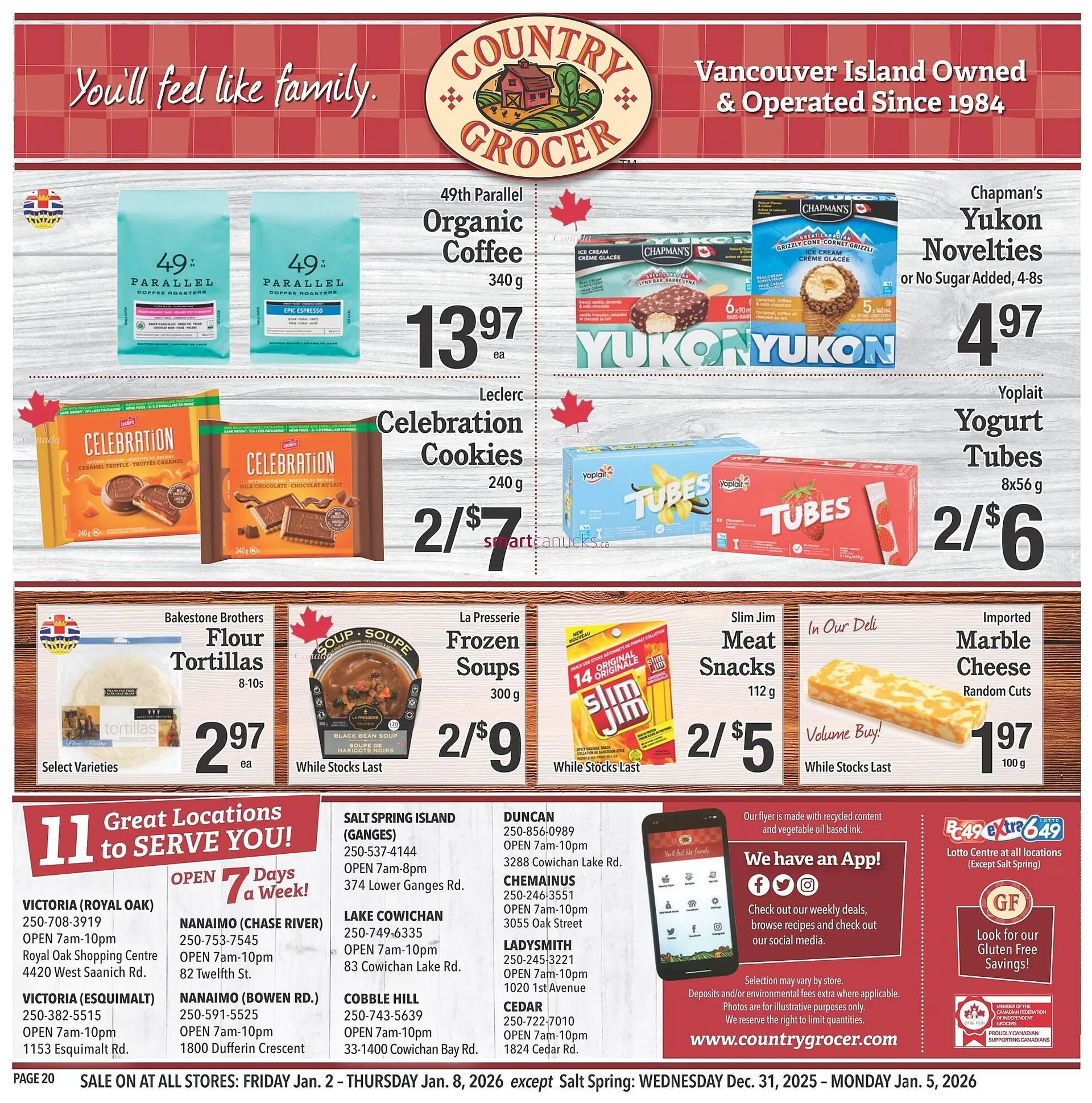 Country Grocer flyer from January 2 to January 8 2026 - flyer page 20