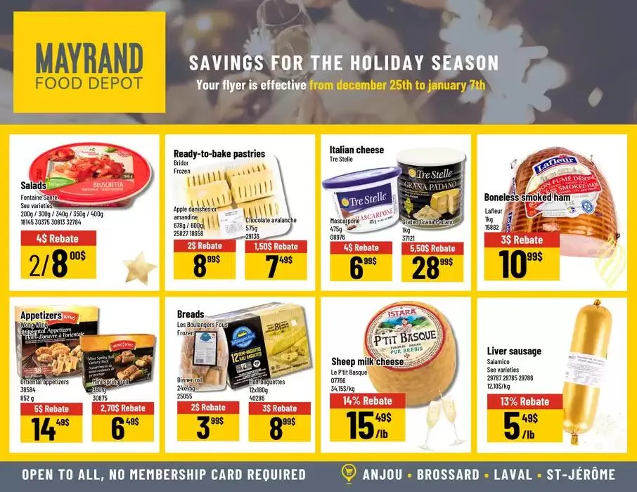 Mayrand flyer from December 28 to January 11 2025 - flyer page 5