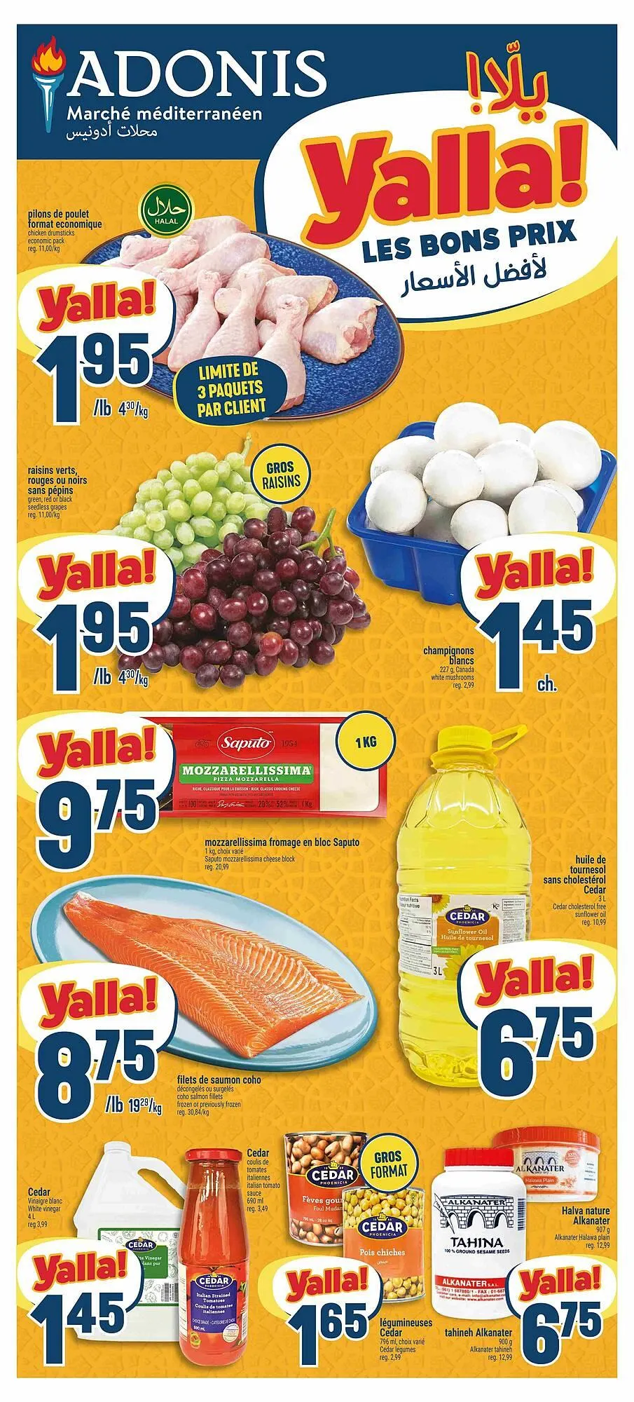 Marché Adonis flyer from September 17 to September 24 2025 - flyer page 1
