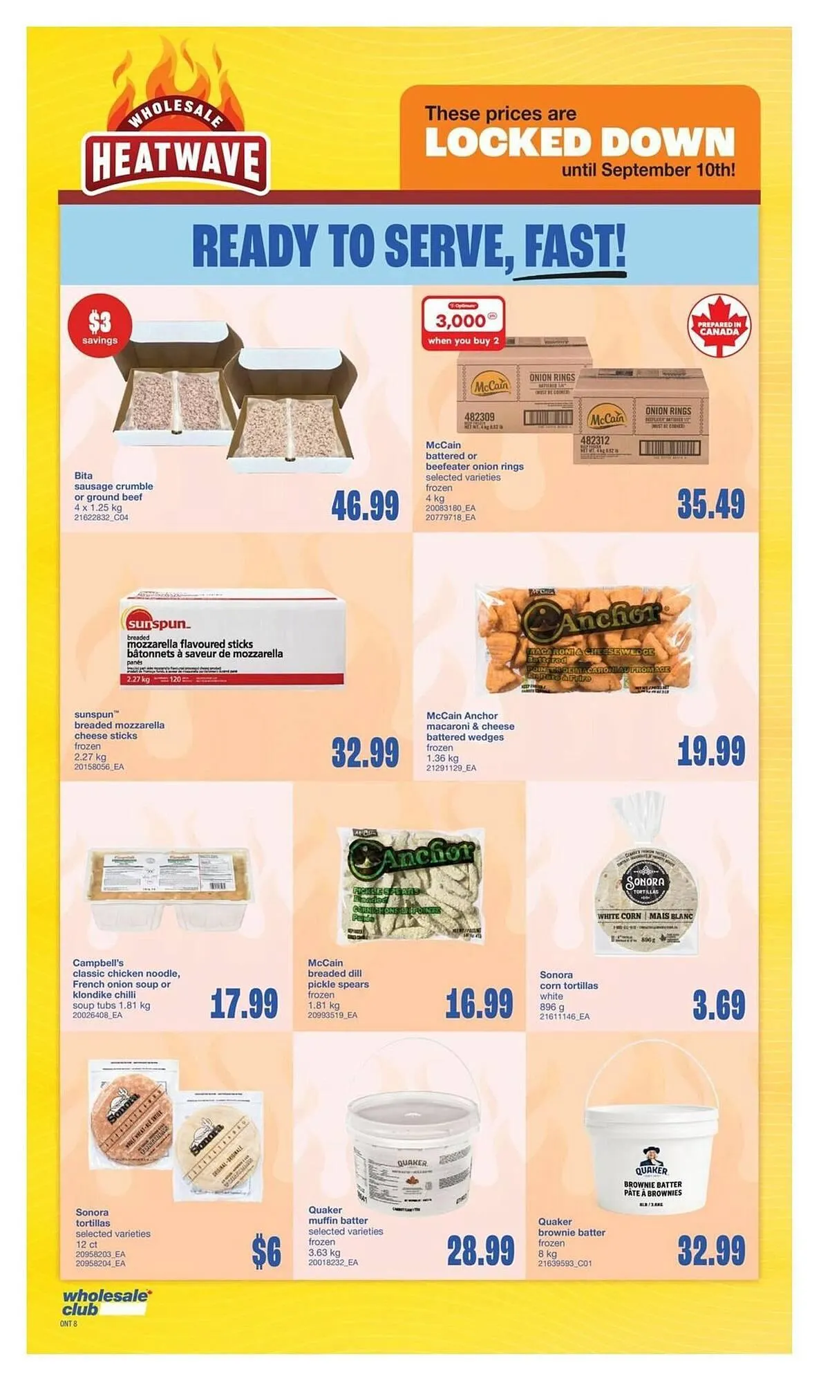 Wholesale Club flyer from July 31 to August 20 2025 - flyer page 13