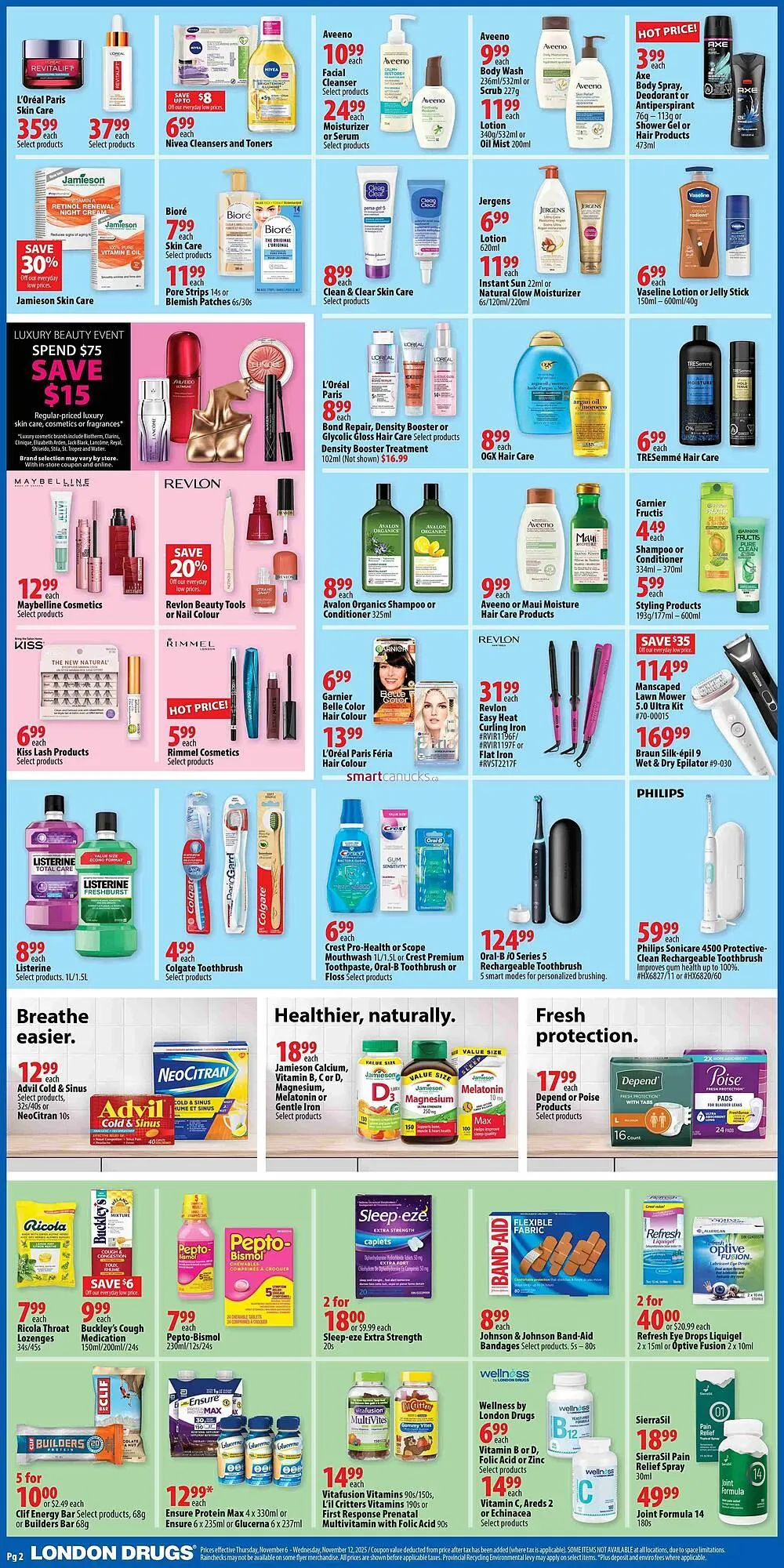 London Drugs flyer from November 5 to November 11 2025 - flyer page 3