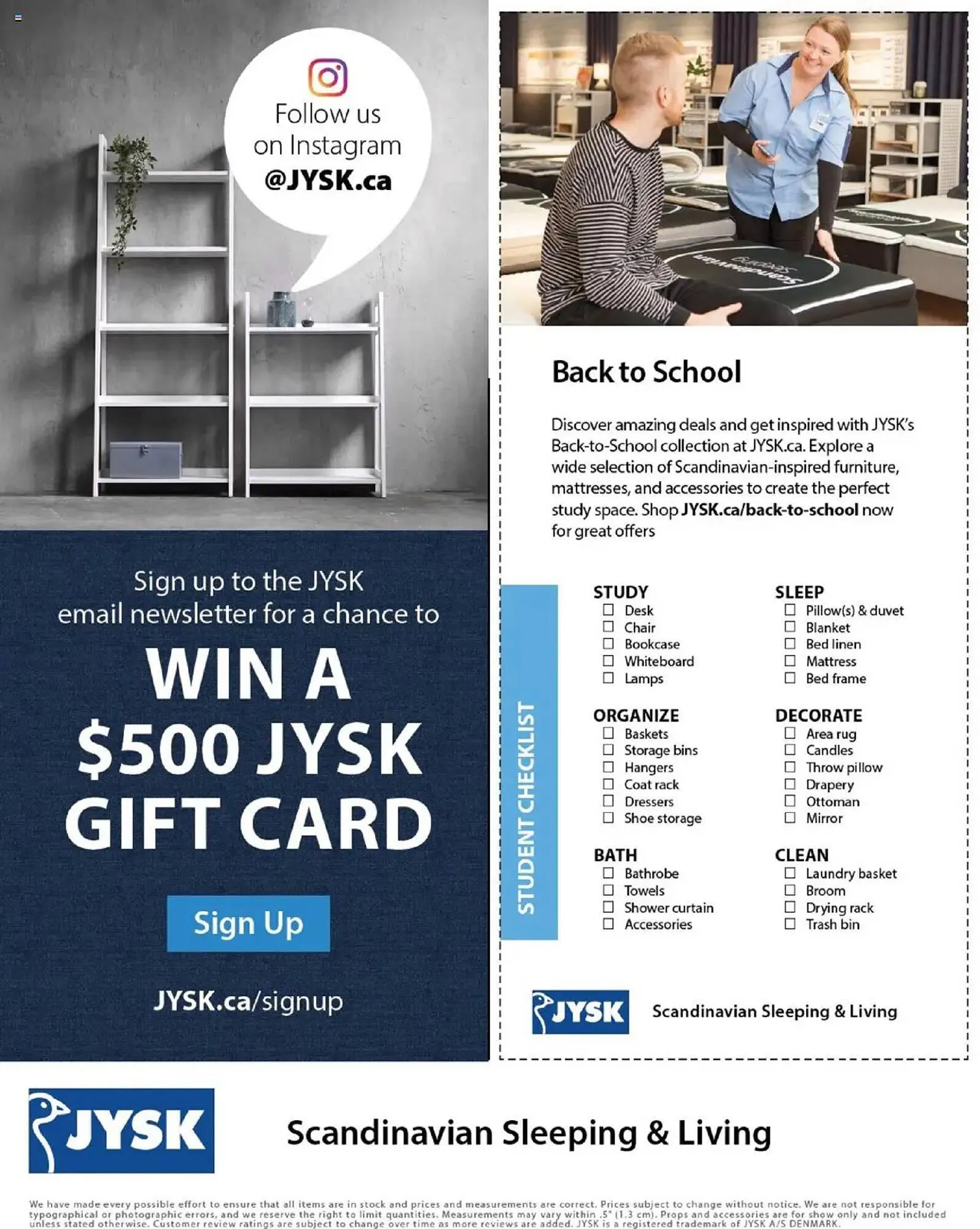 JYSK flyer from August 14 to December 1 2025 - flyer page 32