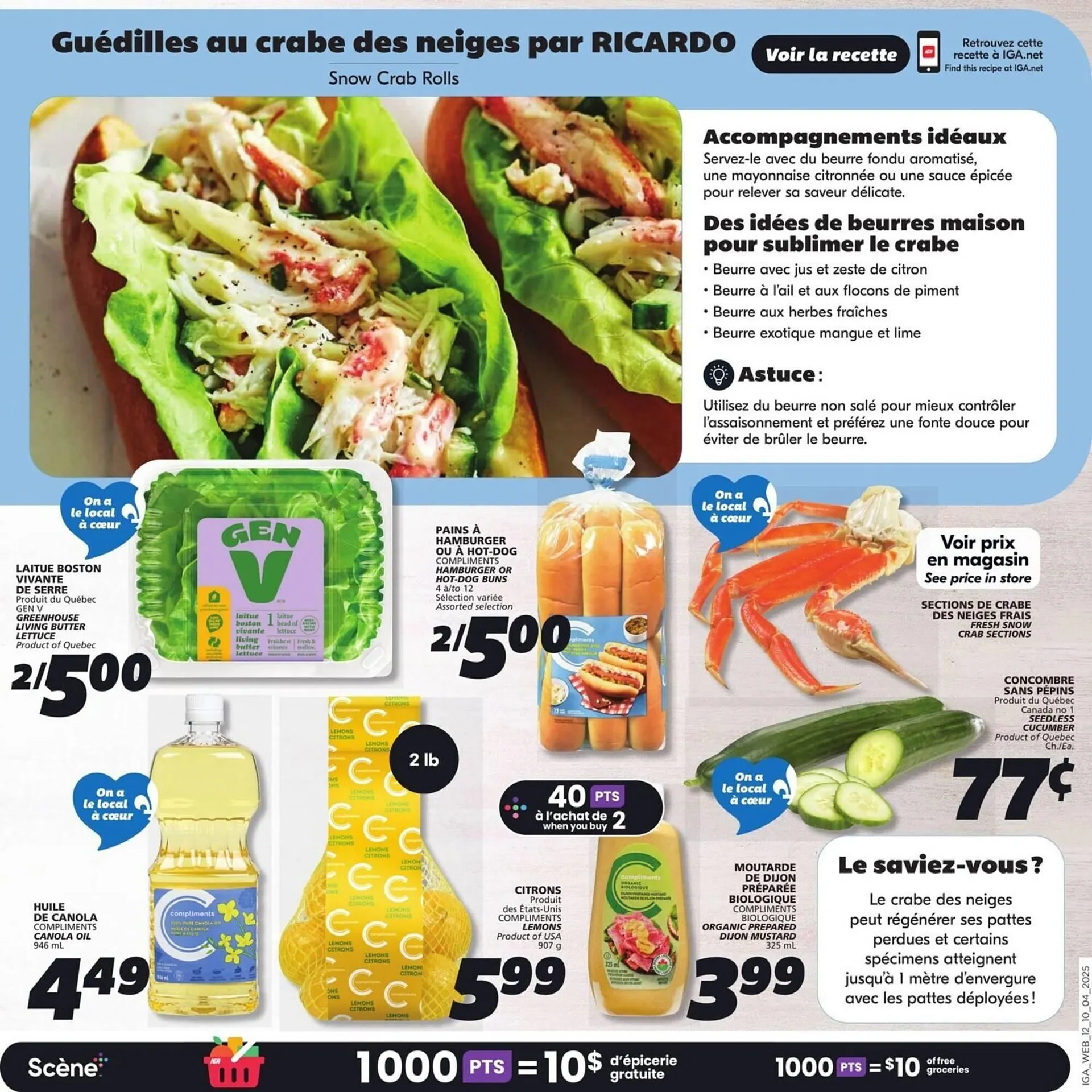 IGA flyer from April 10 to April 24 2025 - flyer page 18