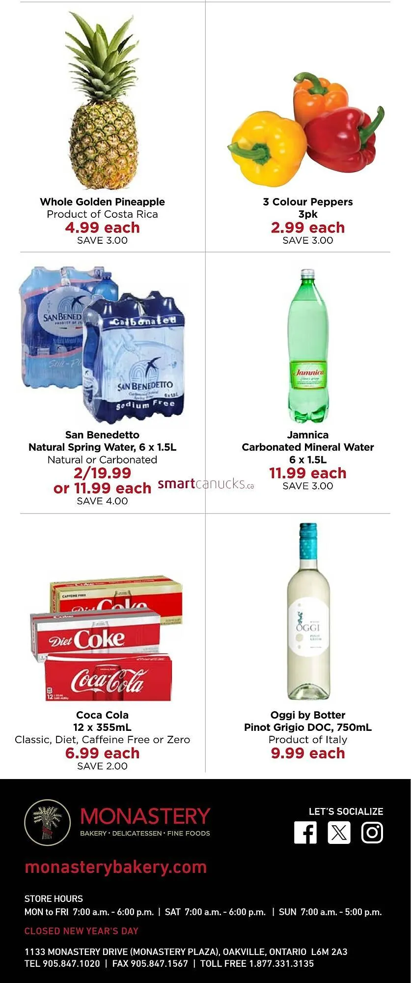 Monastery Bakery flyer from October 23 to October 29 2025 - flyer page 7