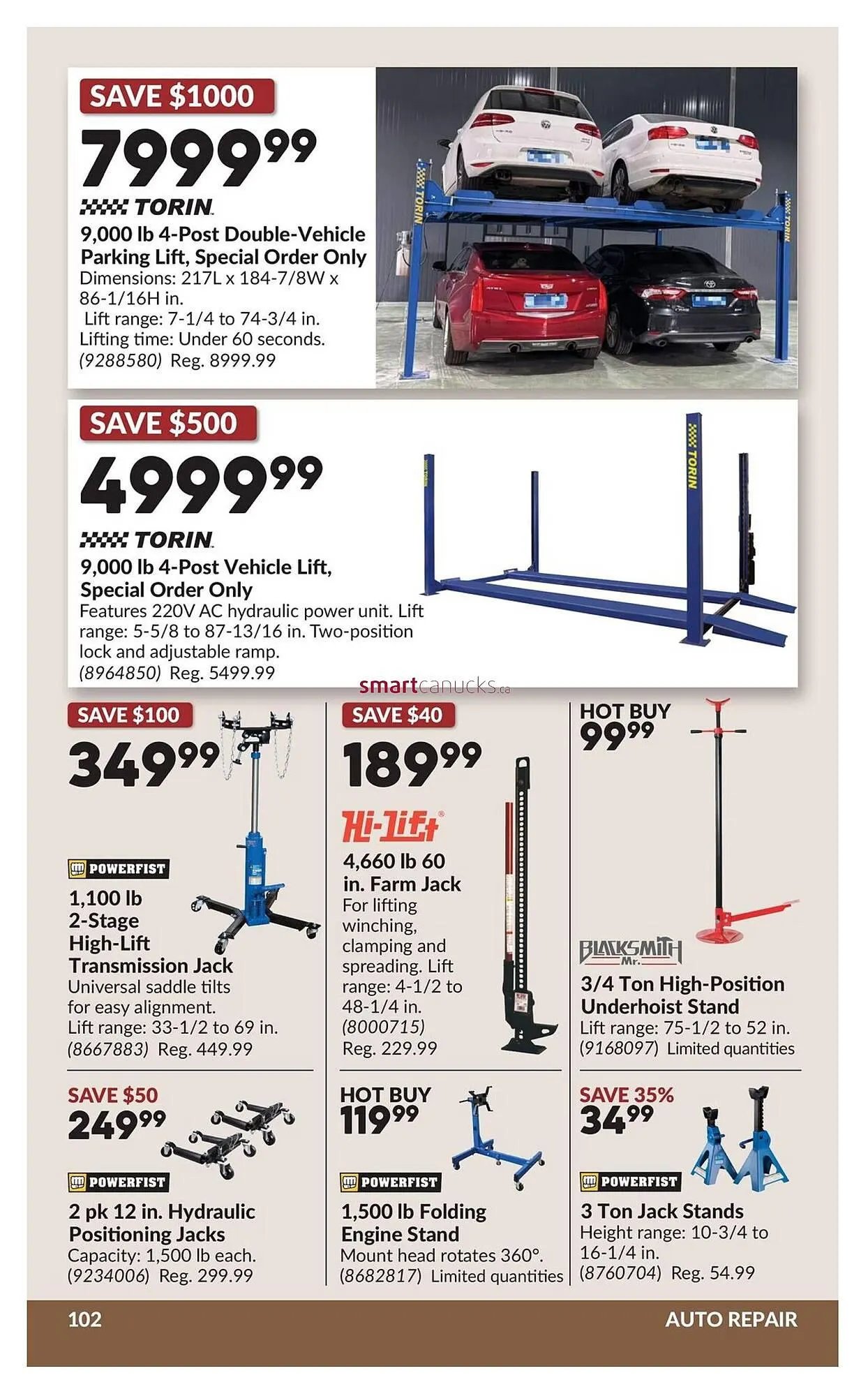 Princess Auto flyer from October 16 to October 26 2025 - flyer page 108