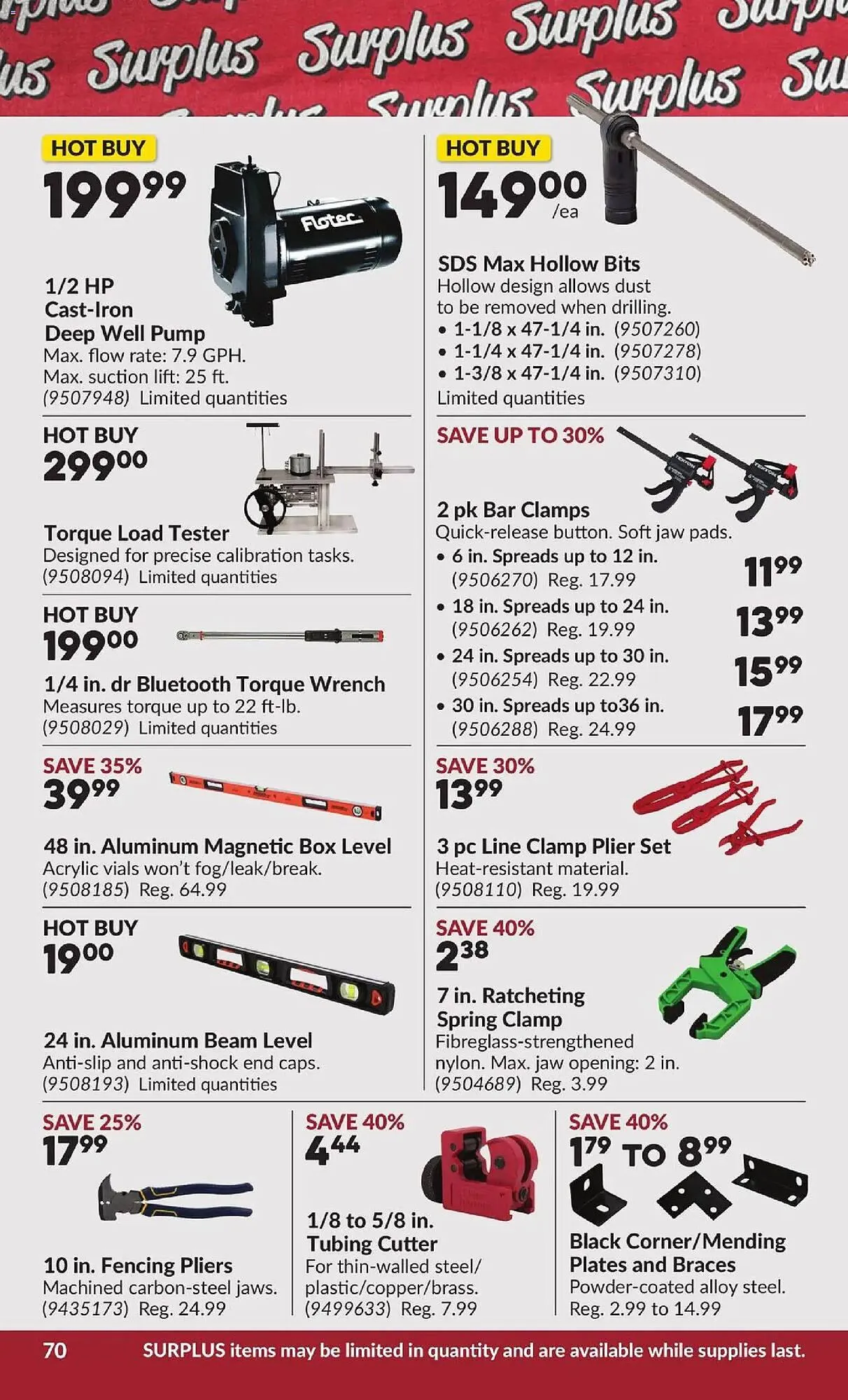 Princess Auto flyer from November 18 to December 1 2025 - flyer page 83