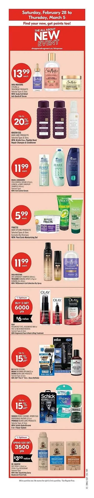 Shoppers Drug Mart flyer from February 26 to March 5 2026 - flyer page 5