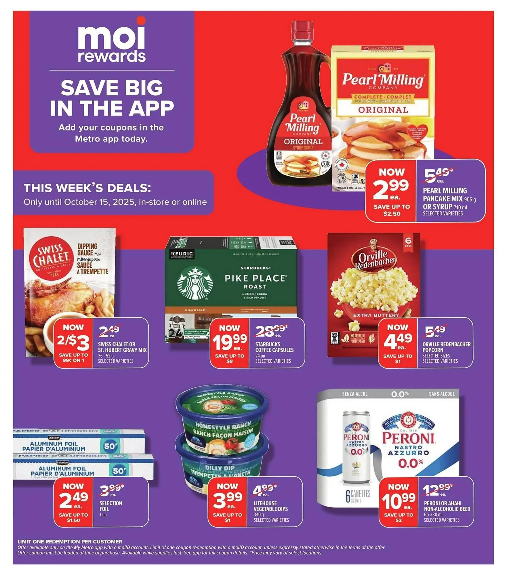 Metro flyer from October 9 to October 16 2025 - flyer page 5