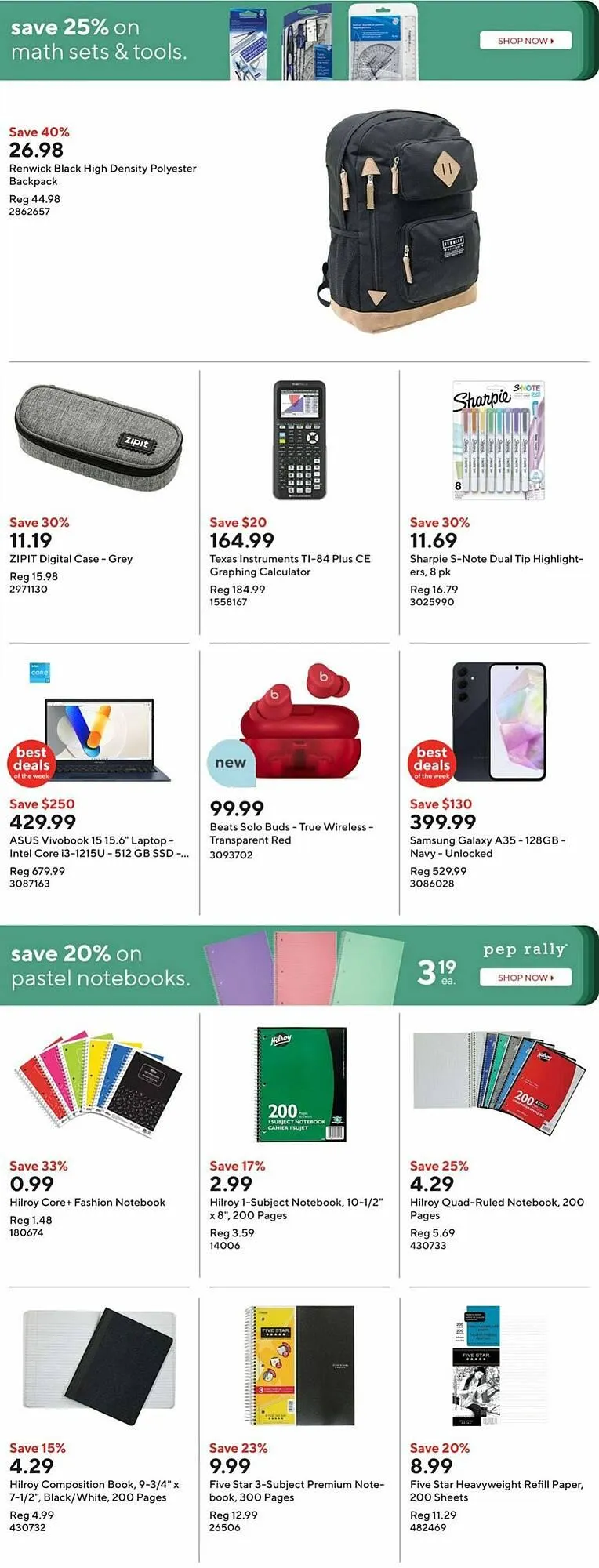 Staples flyer from August 22 to August 29 2024 - flyer page 7