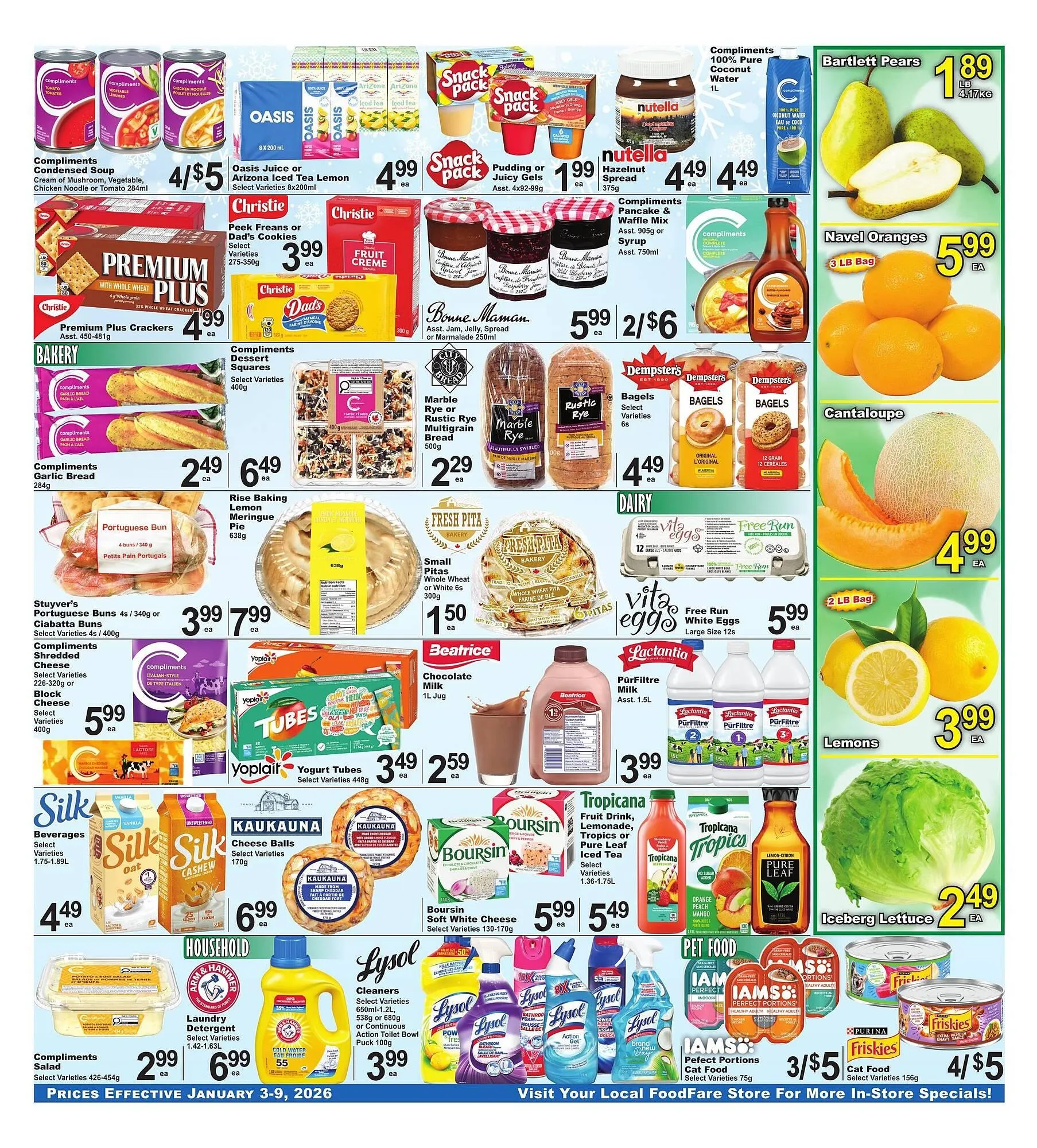 Food Fare flyer from January 3 to January 9 2026 - flyer page 3