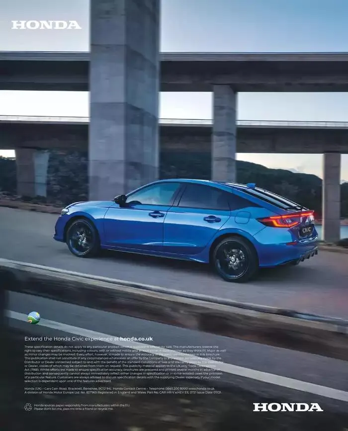 Honda Civic from February 28 to February 28 2026 - flyer page 86