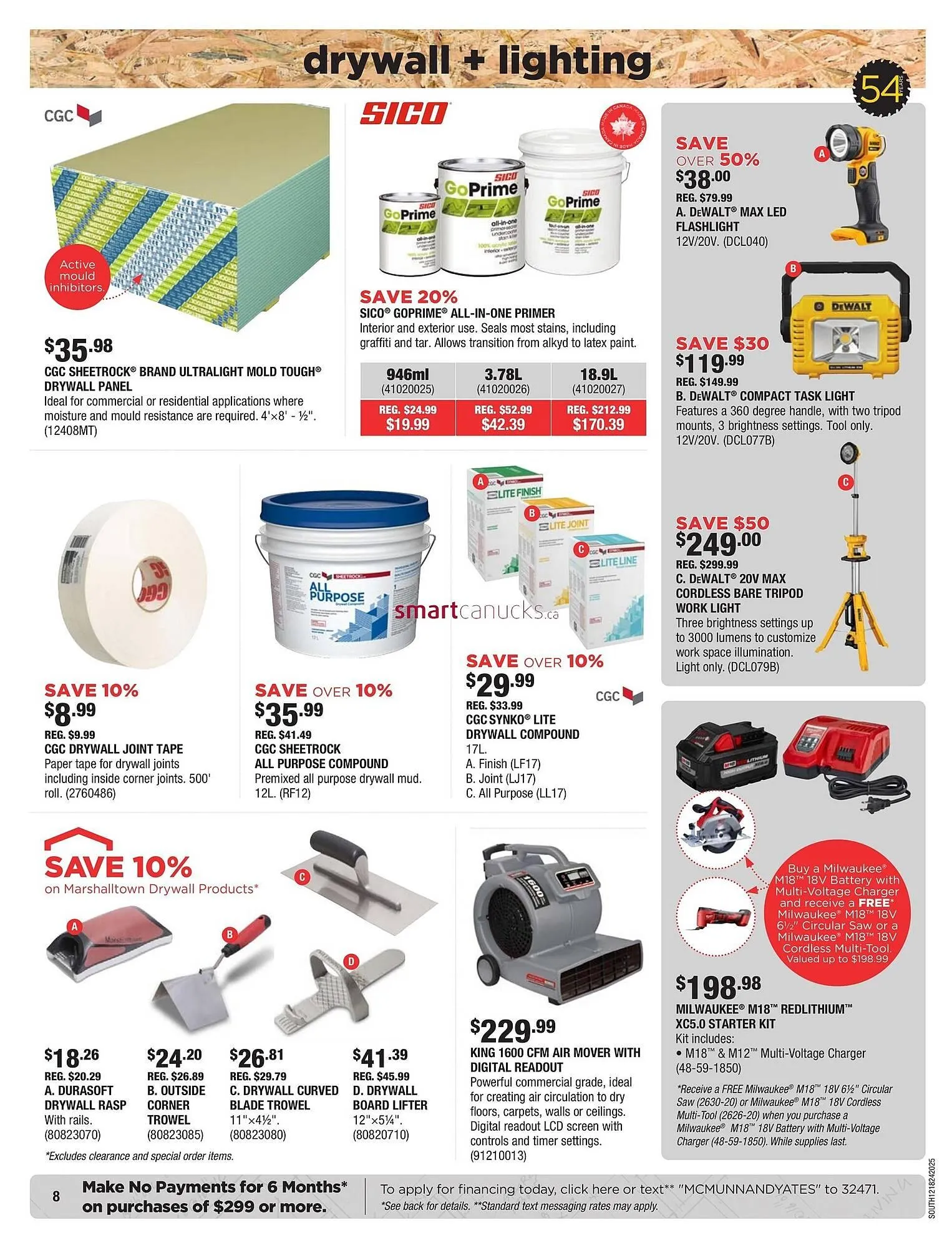 McMunn & Yates Building Supplies flyer from December 18 to December 24 2025 - flyer page 8