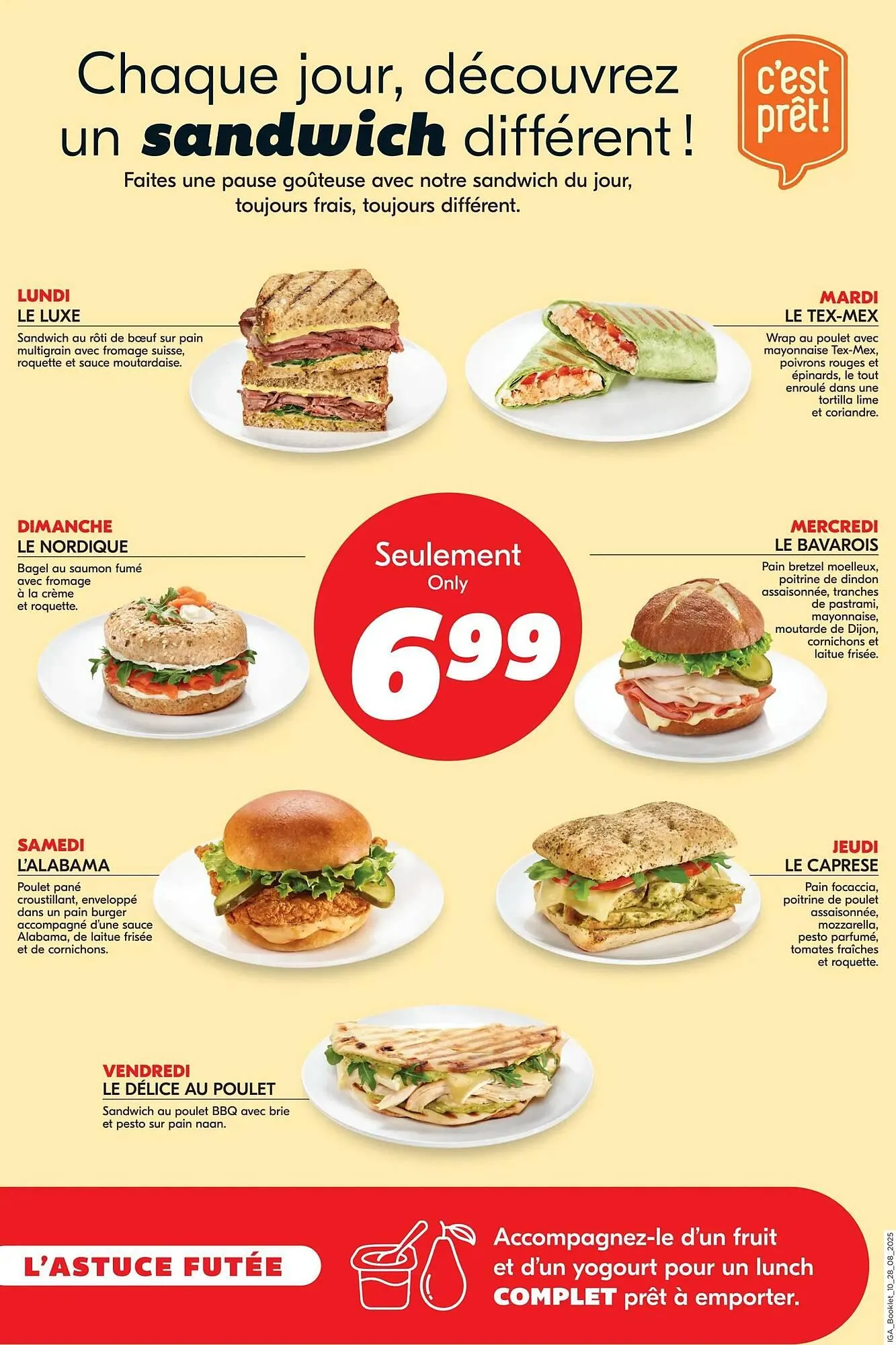 IGA flyer from August 28 to September 3 2025 - flyer page 27