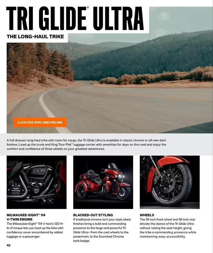 Harley Davidson 2025 Brochure from February 6 to February 6 2026 - flyer page 42