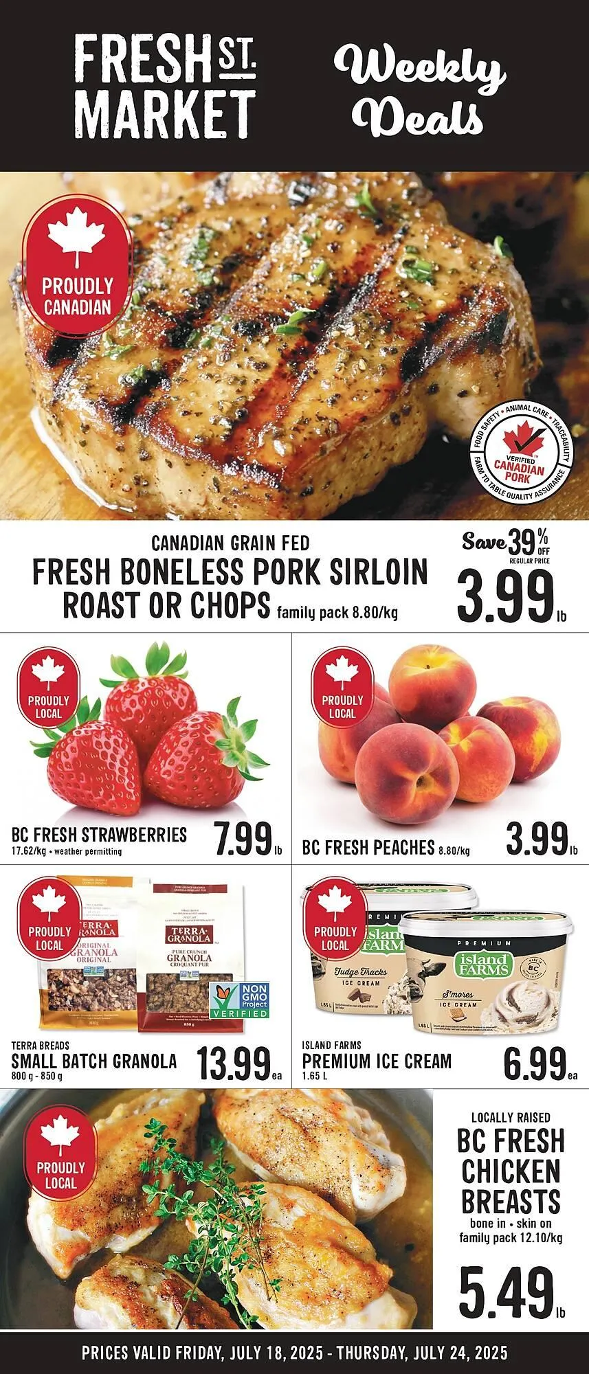 Fresh St Market flyer - 1