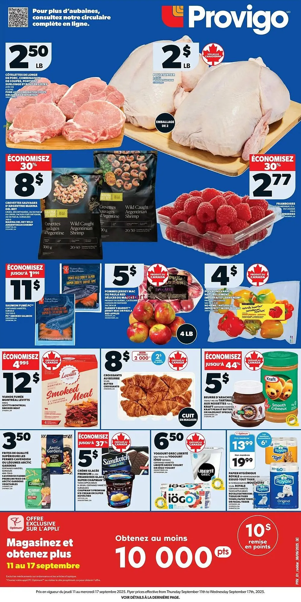 Provigo flyer from September 11 to September 24 2025 - flyer page 1