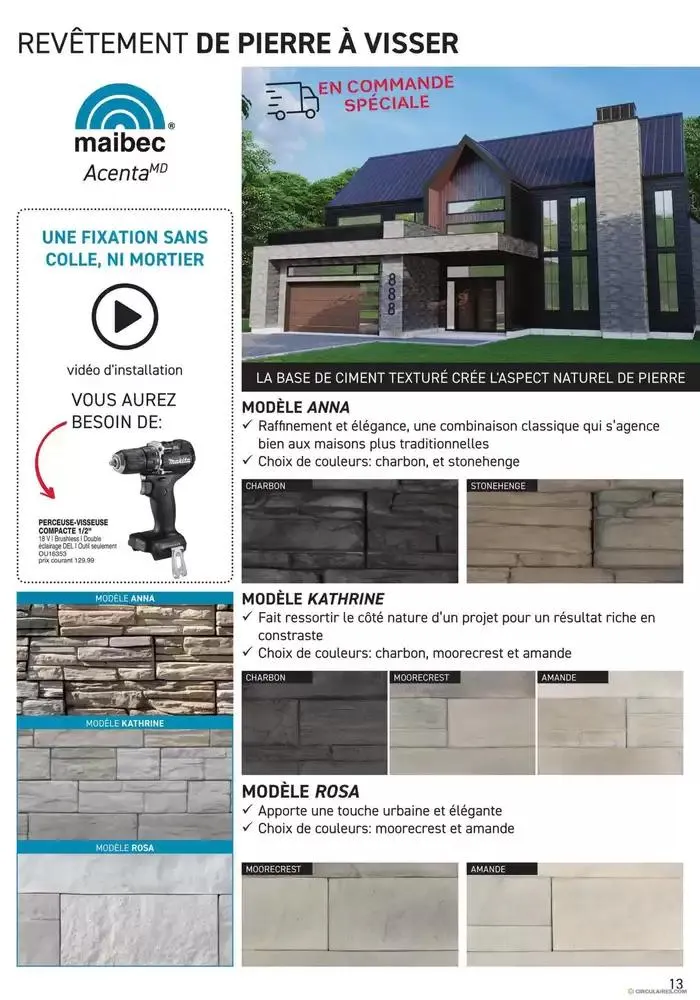 SERVICE D'ESTIMATION DE PROJET 2025 from February 20 to May 14 2025 - flyer page 13