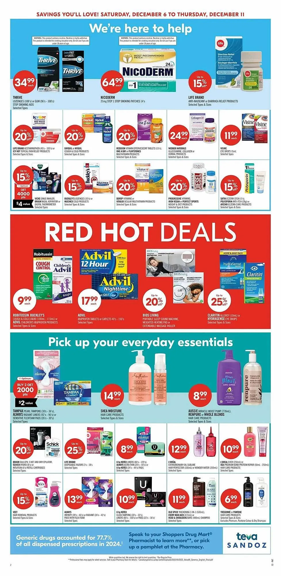 Shoppers Drug Mart flyer from December 4 to December 11 2025 - flyer page 7