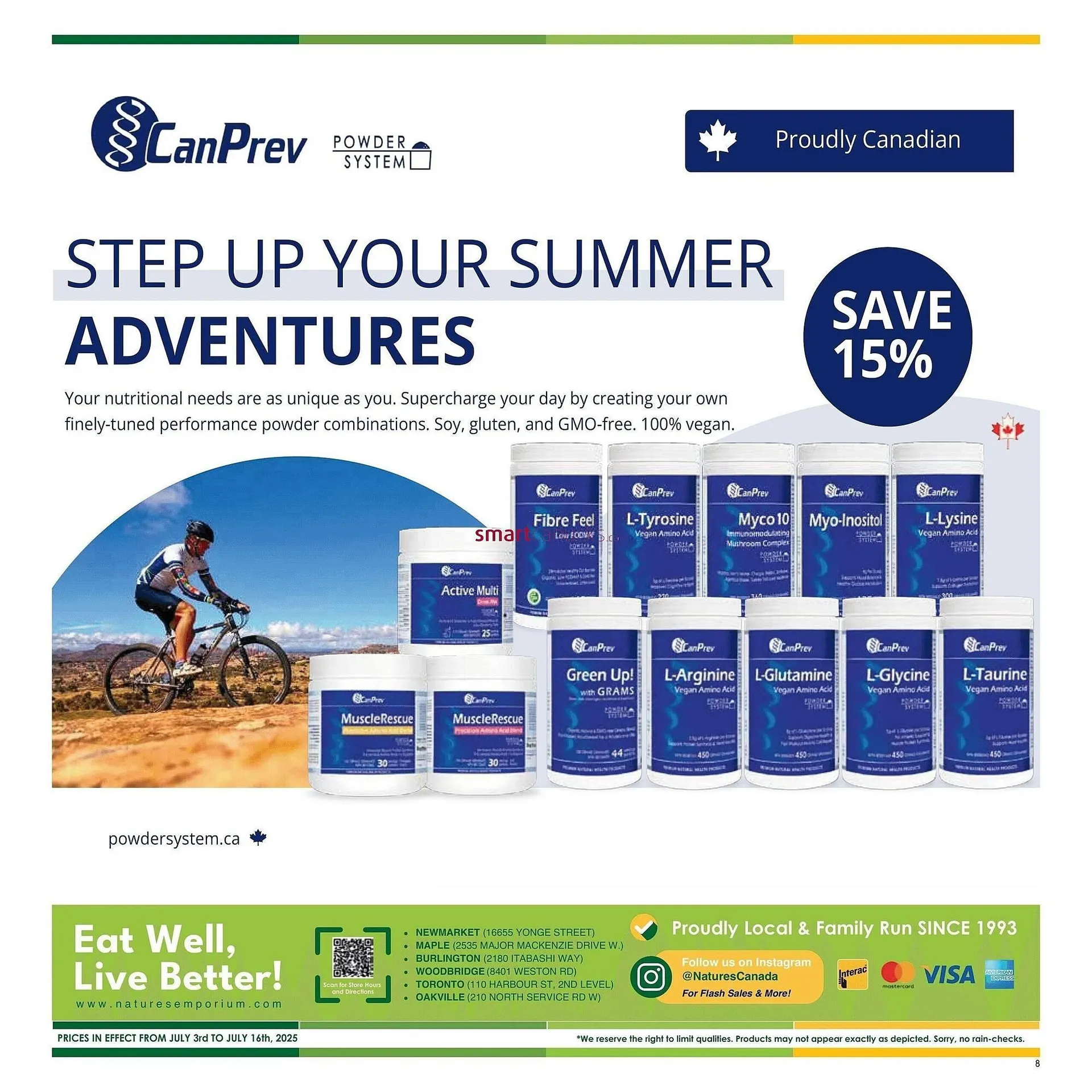Nature's Emporium flyer from July 1 to July 9 2025 - flyer page 8