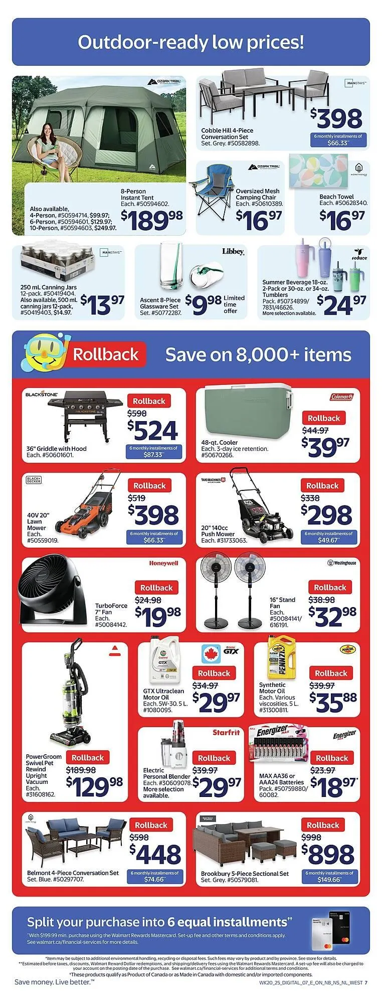 Walmart flyer from June 13 to July 4 2025 - flyer page 10