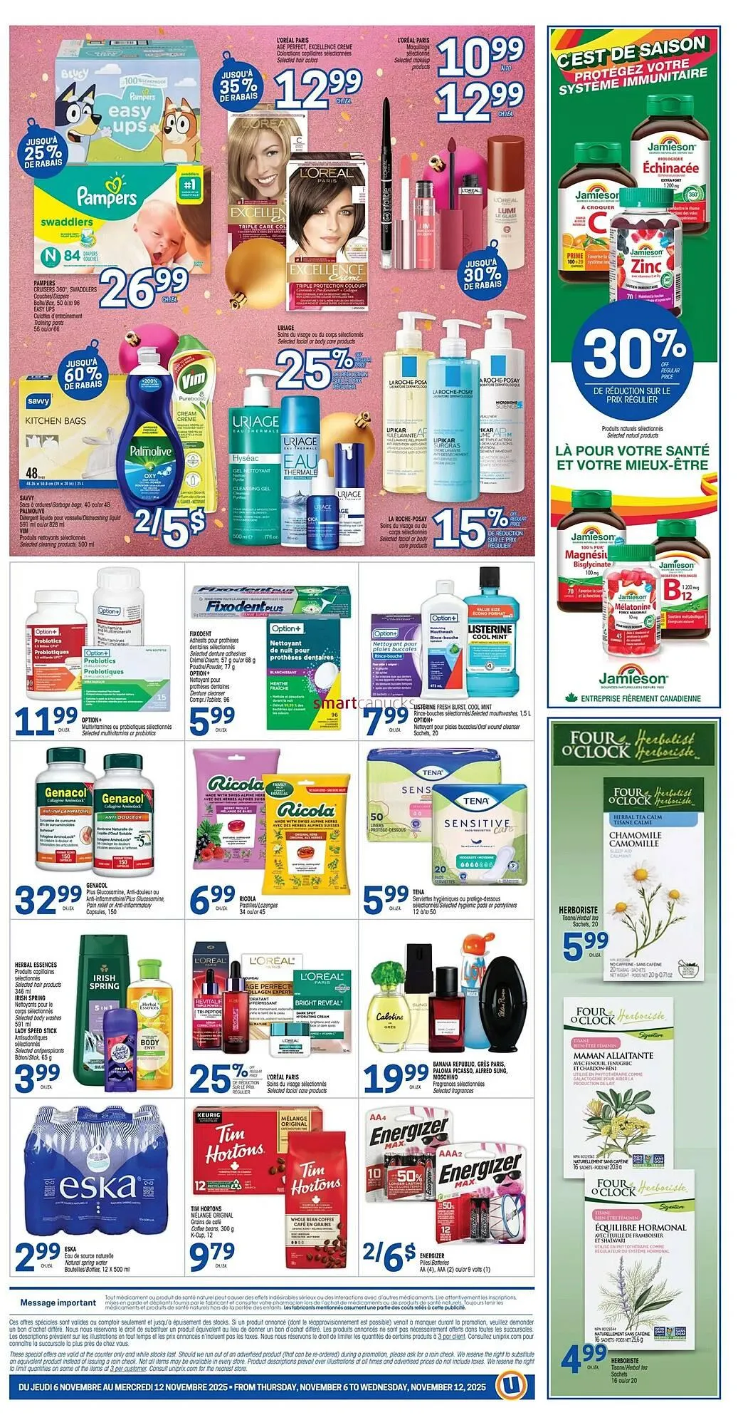 Uniprix flyer from November 6 to November 12 2025 - flyer page 2