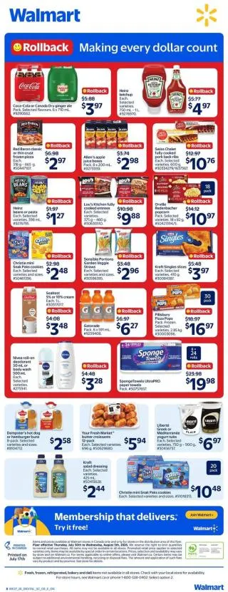Walmart Flyer from July 29 to August 5 2026 - flyer page 3