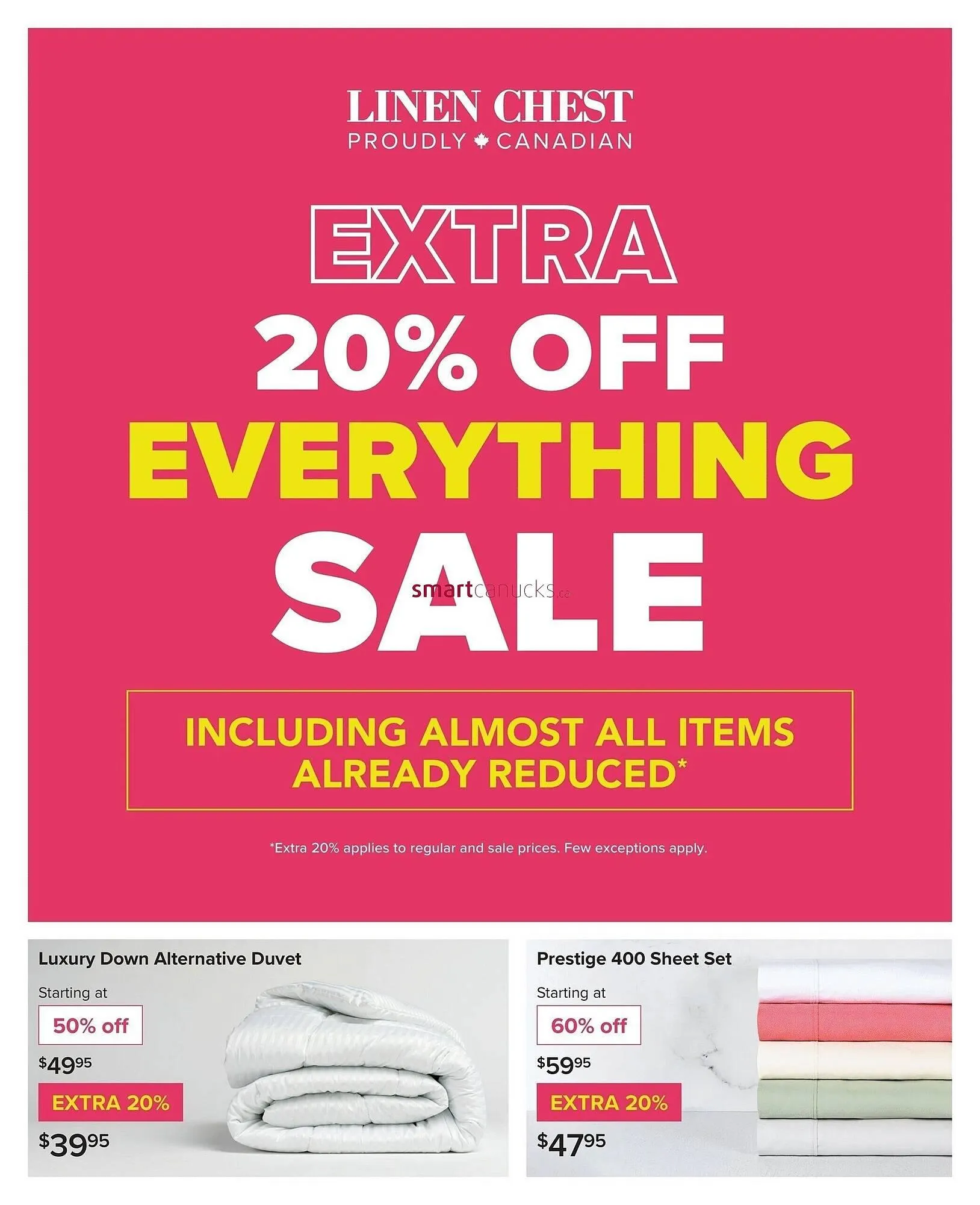 Linen Chest flyer - 1