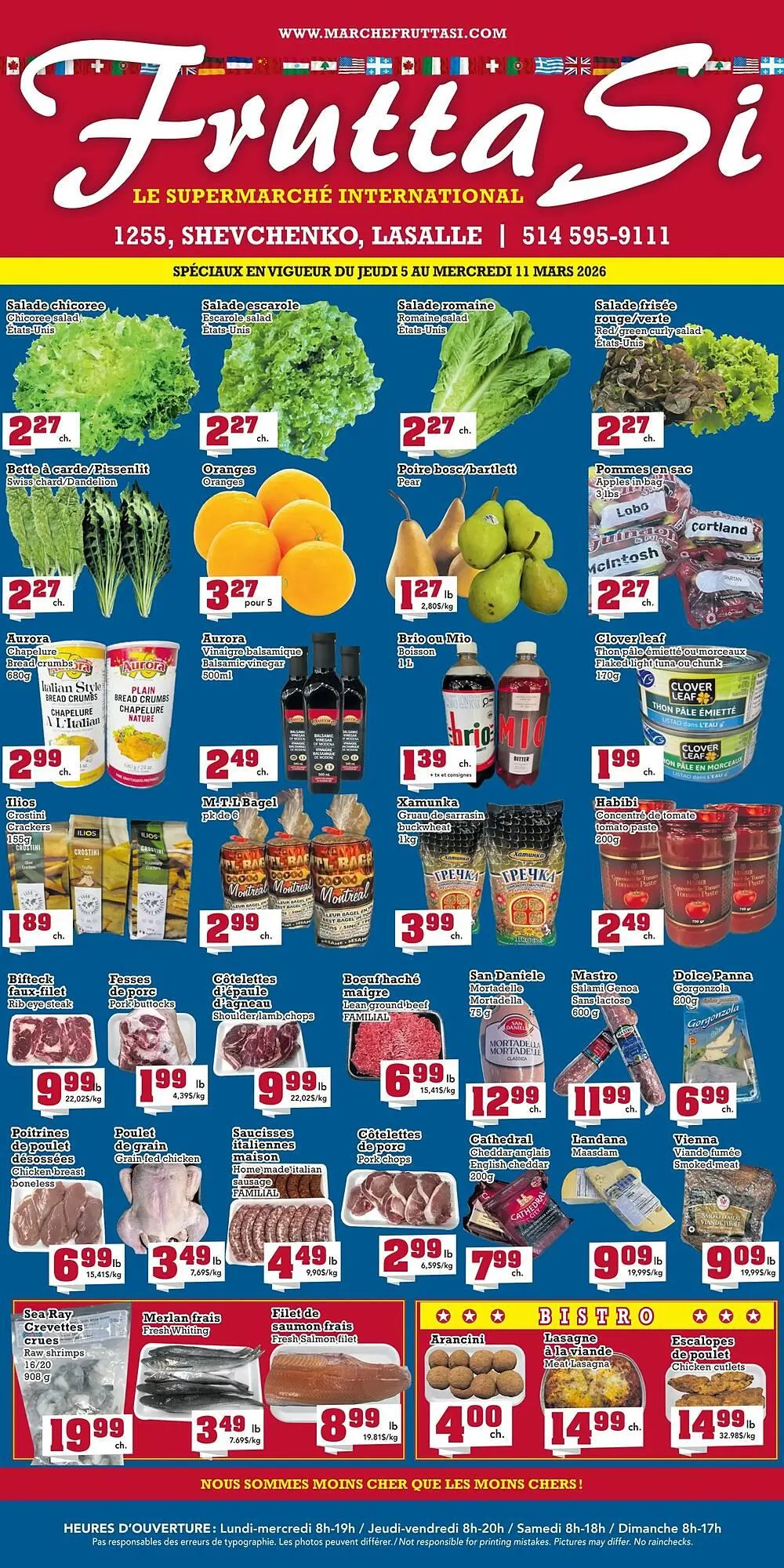Frutta Si flyer from March 5 to March 11 2026 - flyer page 1