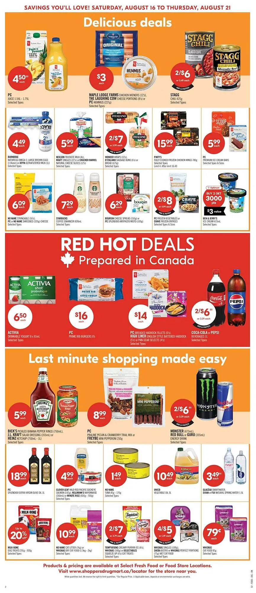 Shoppers Drug Mart flyer from August 14 to August 21 2025 - flyer page 8