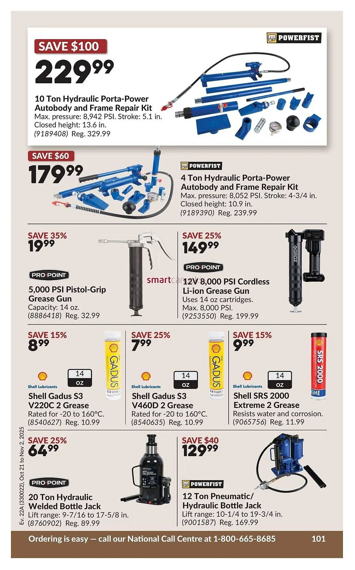 Princess Auto flyer from October 16 to October 26 2025 - flyer page 107