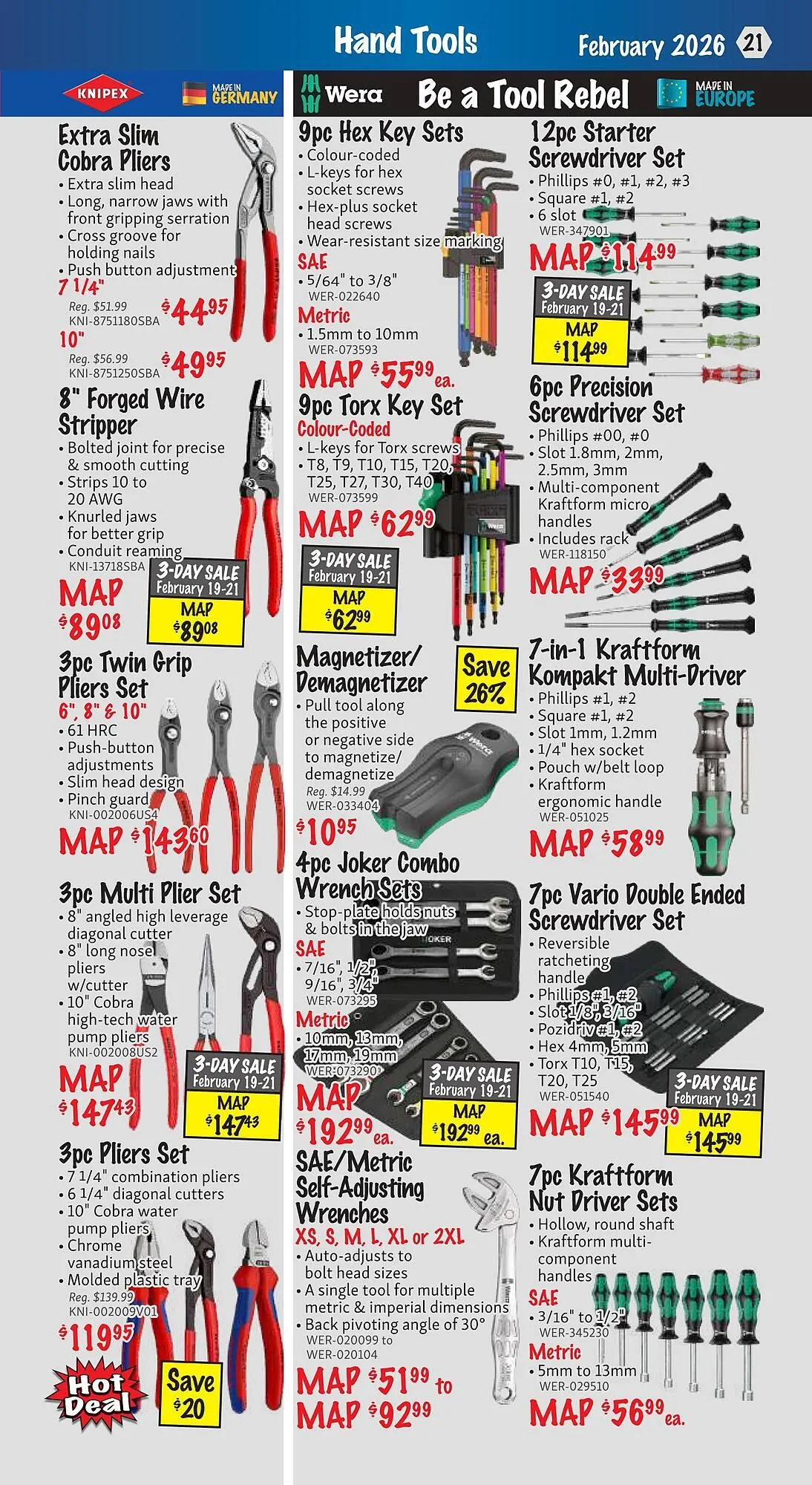KMS Tools flyer from February 1 to February 28 2026 - flyer page 21