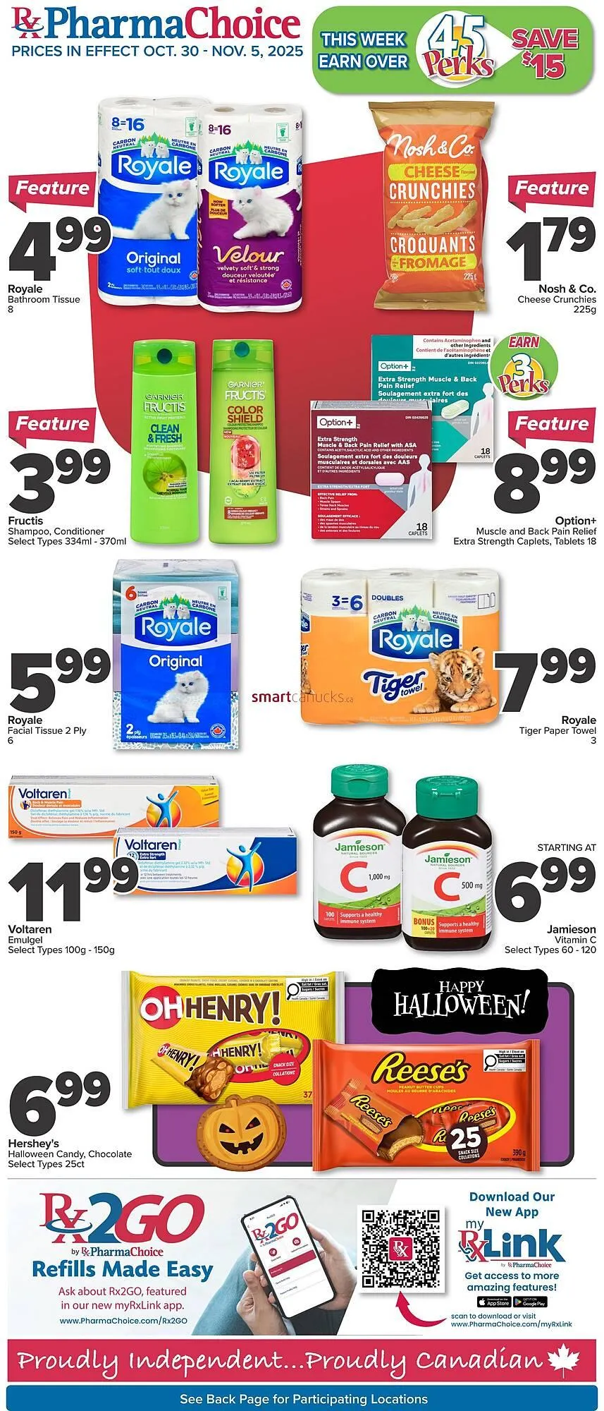 PharmaChoice flyer from October 30 to November 5 2025 - flyer page 1