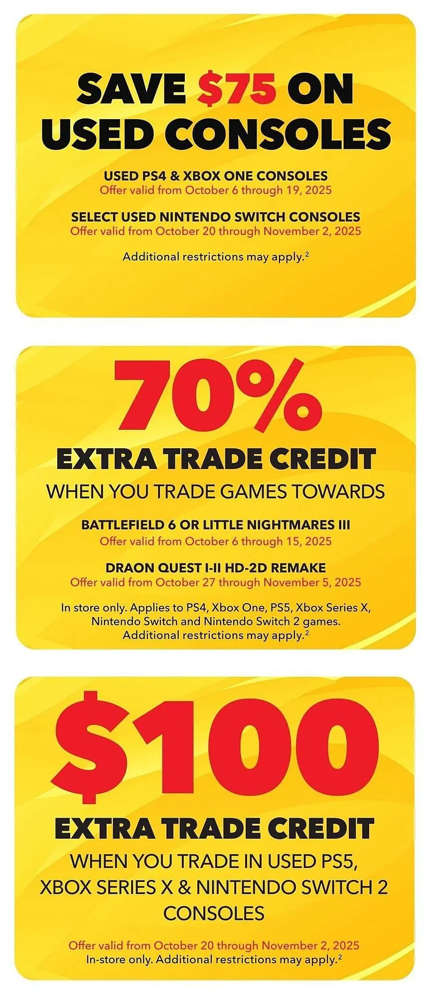 GameStop flyer from October 7 to October 20 2025 - flyer page 5